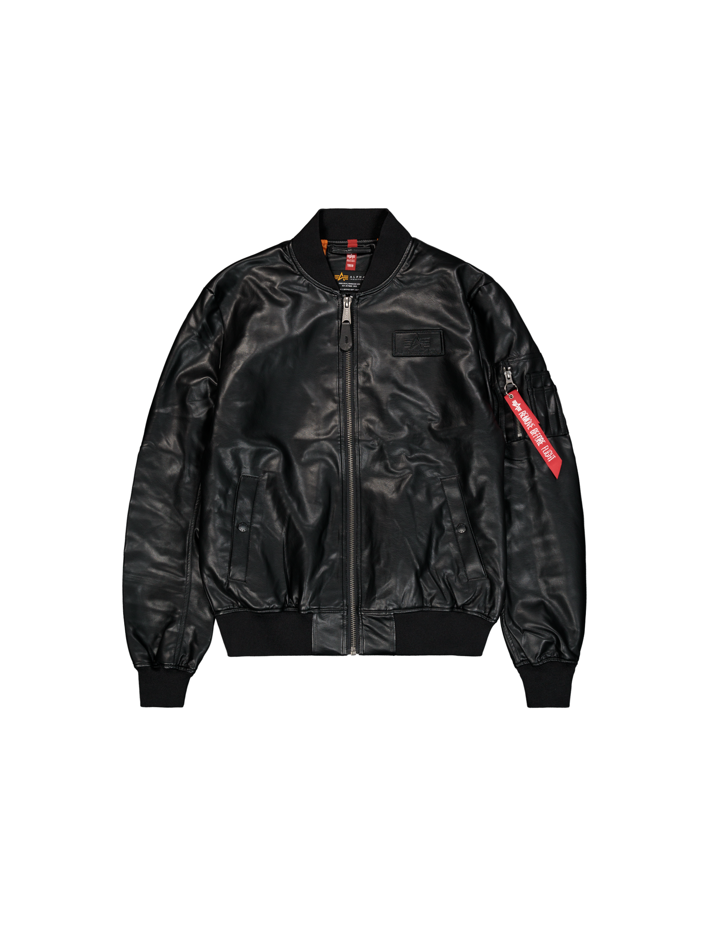 MA-1 VF Vegan Leather Light Bomber Jacket MA-1 VF Vegan Leather Light Bomber Jacket
