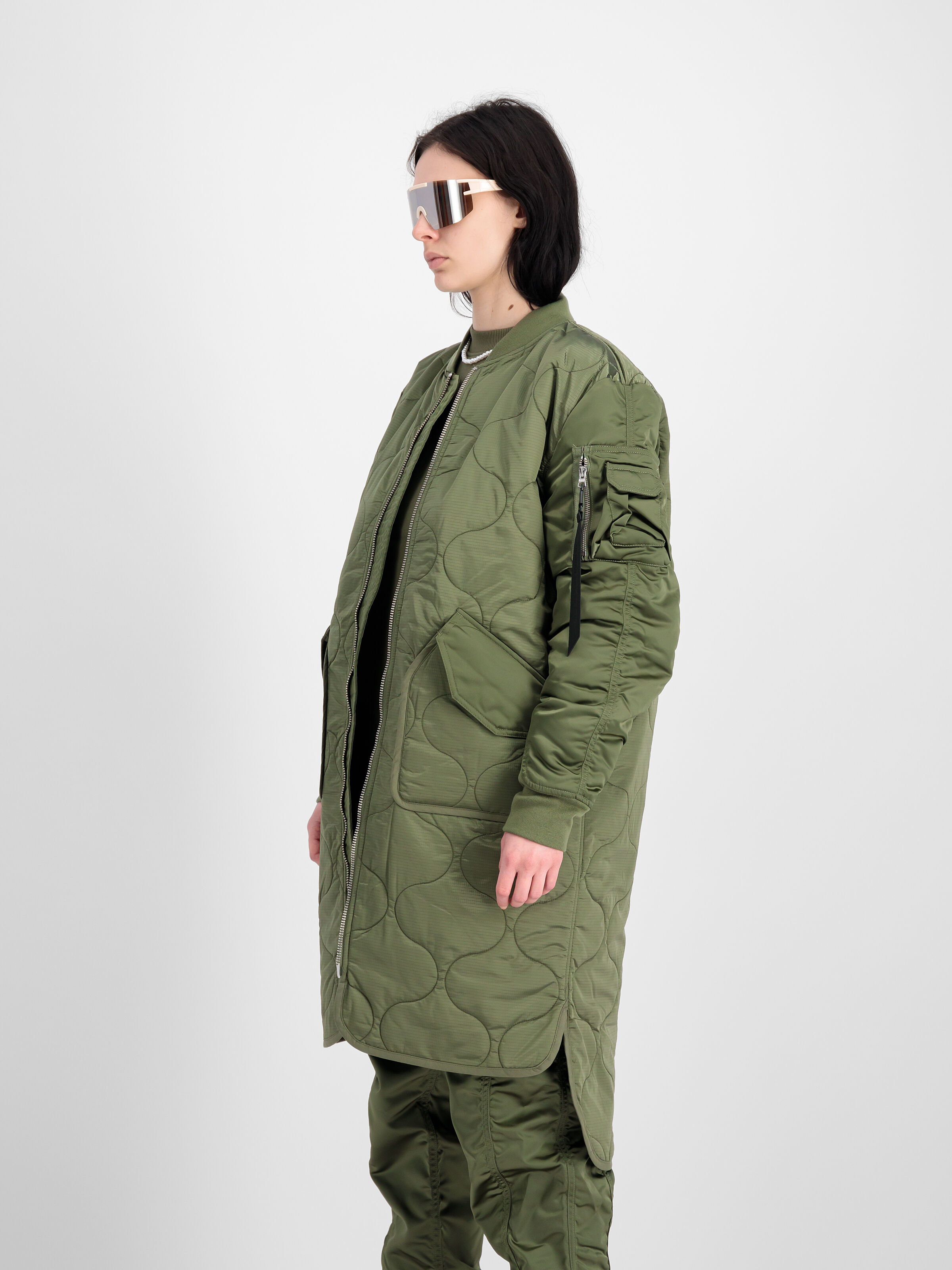 ALS Coat UV Winter Jacket sage-green 146106UV_01_2_model_00003_98404