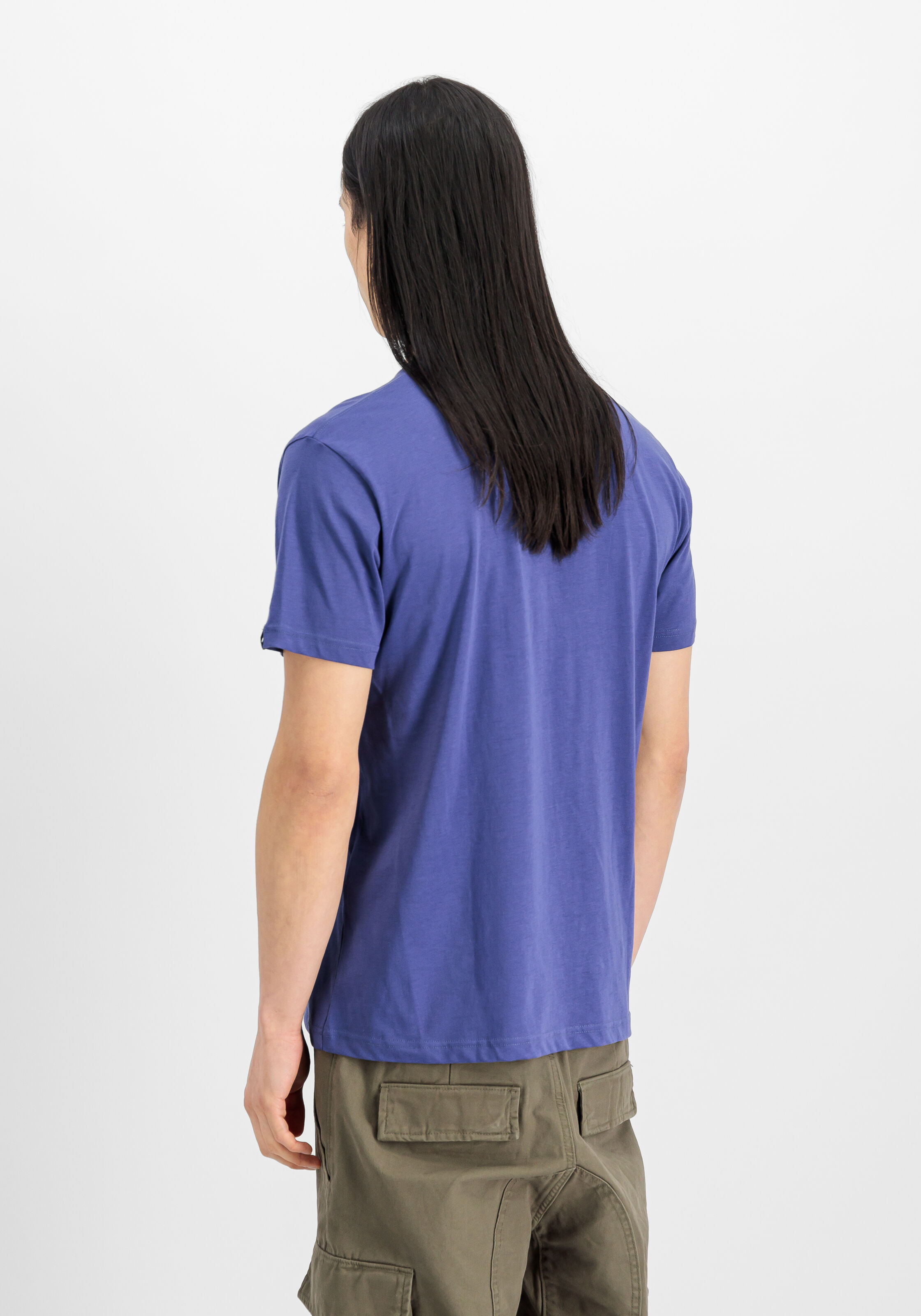 Basic Small Logo T-Shirt night purple 188505_735_2_model_00004_146233