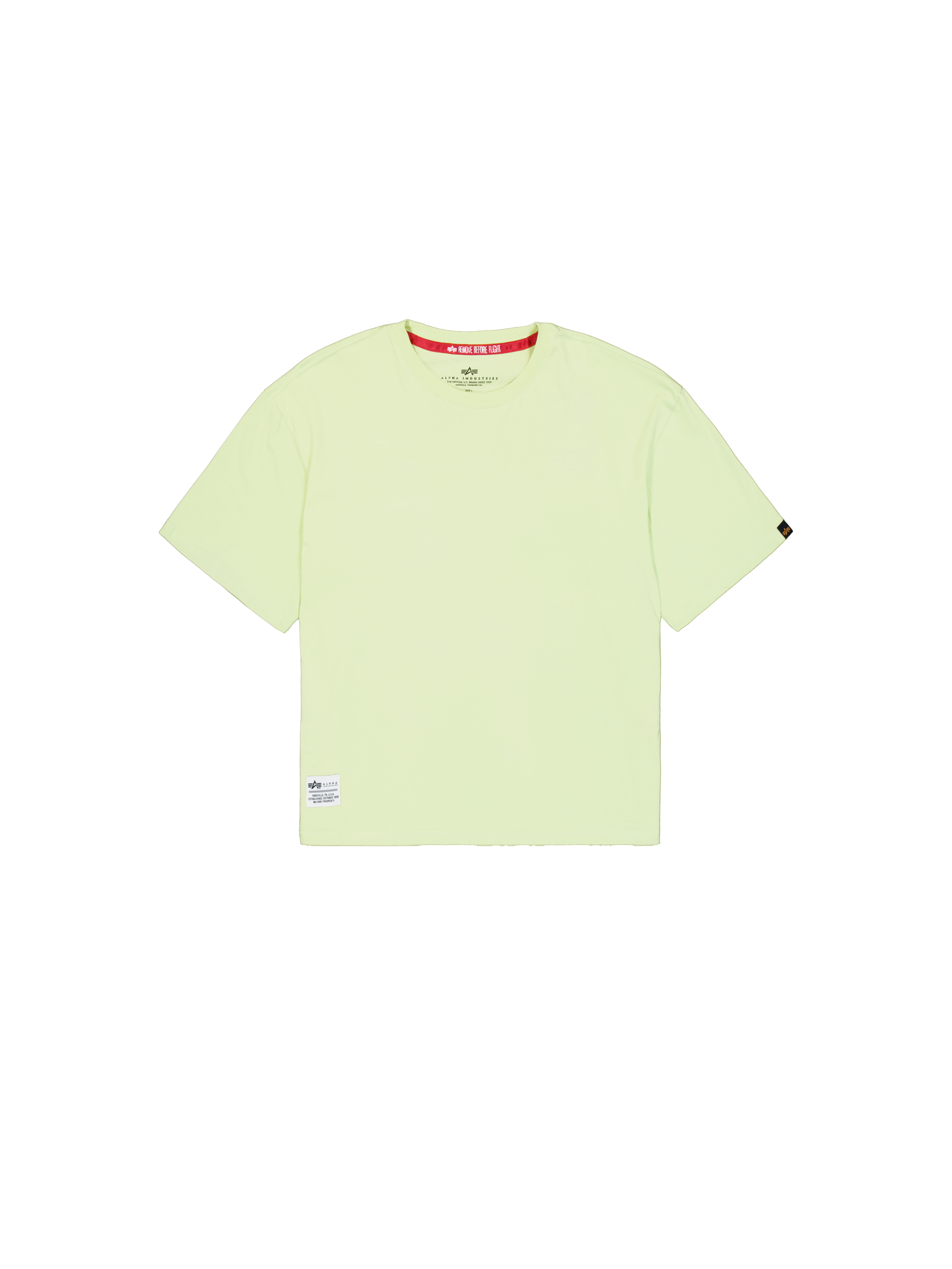 Logo Code Backprint T-Shirt Arctic Lime 146507_722_1_flatlay_00001_99581.png