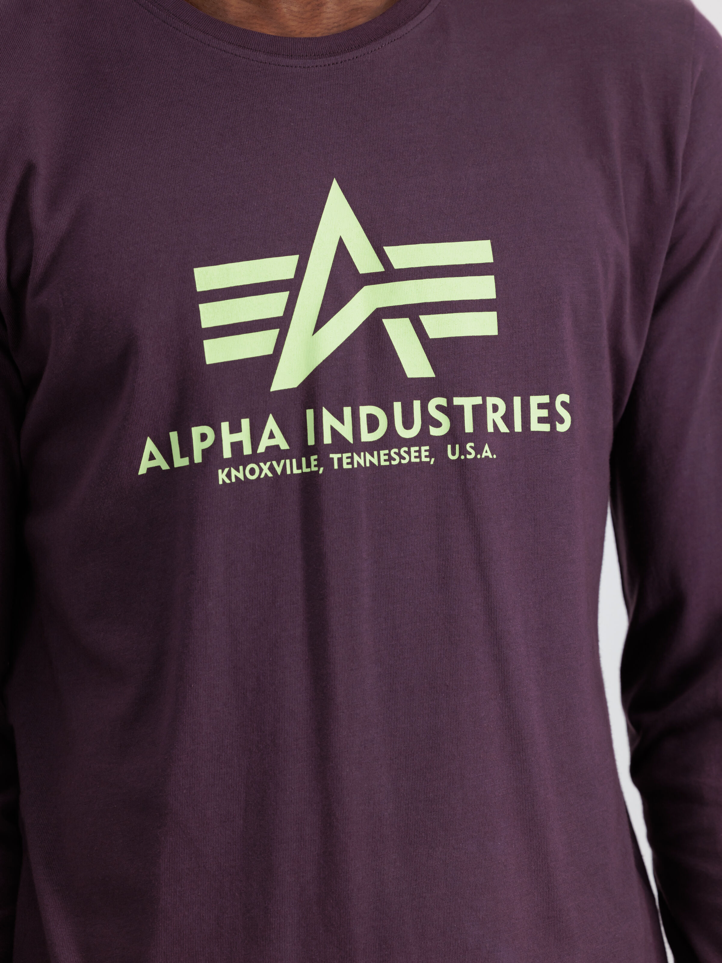 Basic Big Logo Longsleeve Plum 100510_719_3_detail_00001_97072