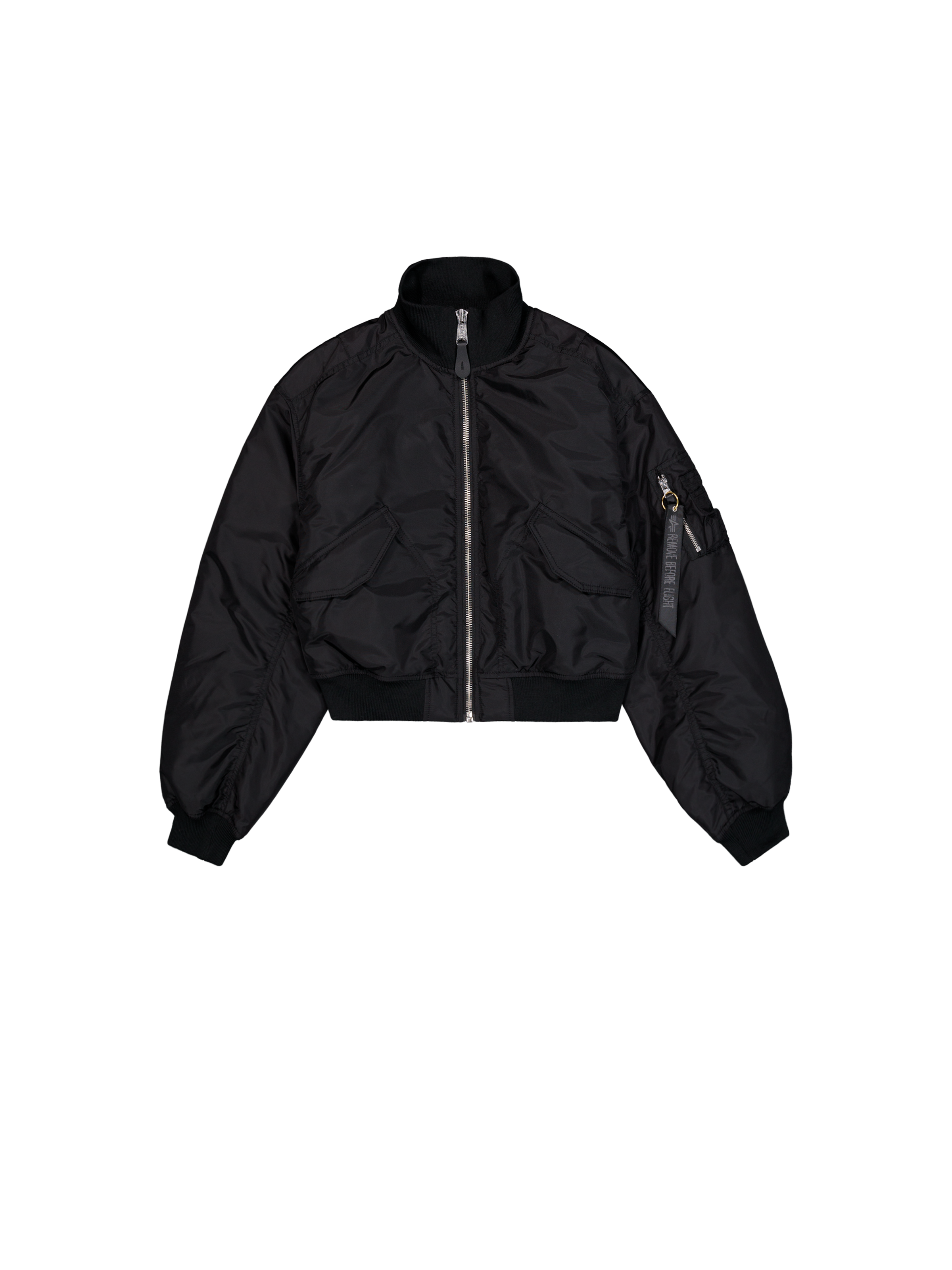 MA-1 Cropped Bomber Jacket Women black 258010_03_1_flatlay_00001_165123.png