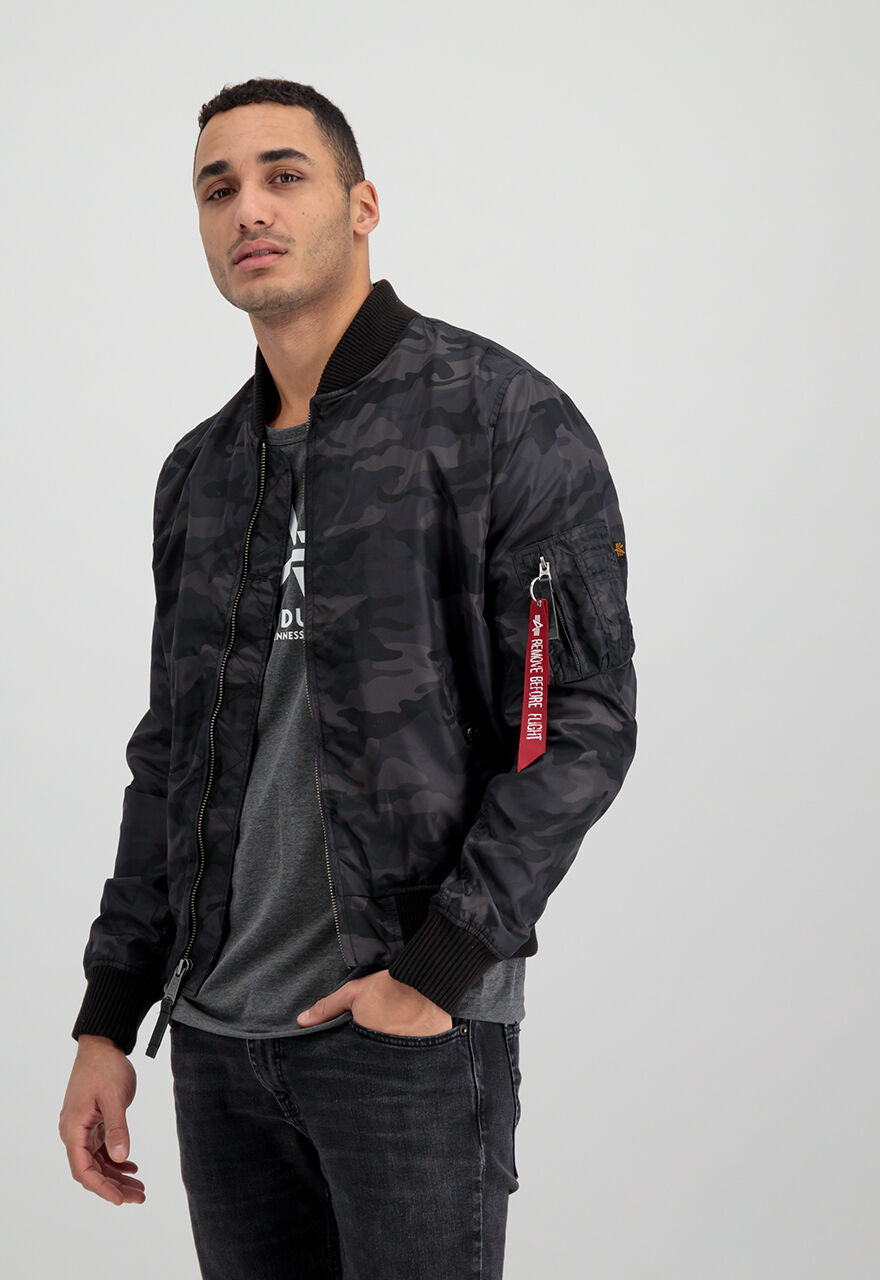 MA-1 TT Two Tone Bomber Jacket black camo