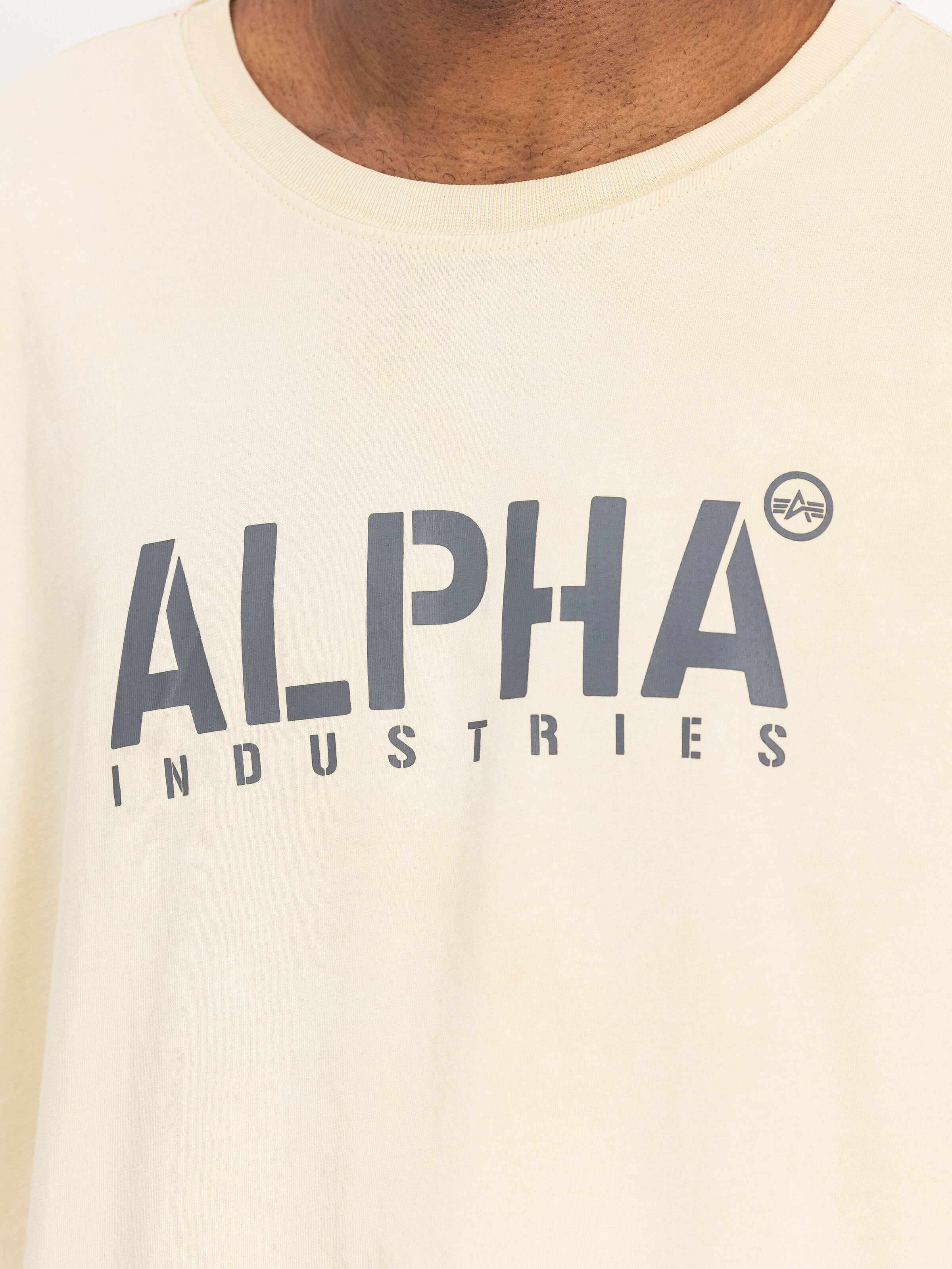 Alpha Stencil T-Shirt vintage white 266555_300_3_detail_00001_227112