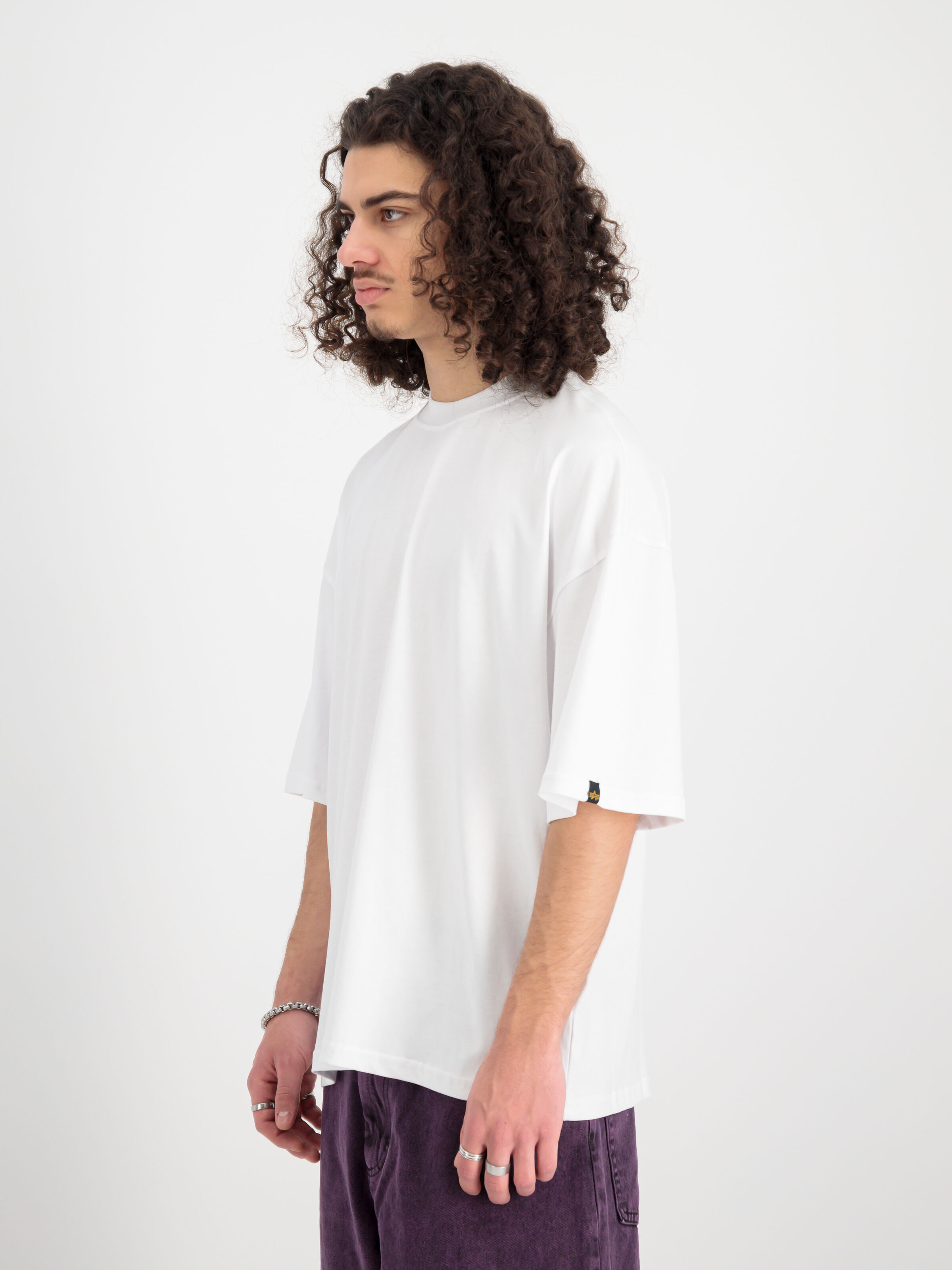 Logo Code Backprint T-Shirt white 146507_09_2_model_00003_99642