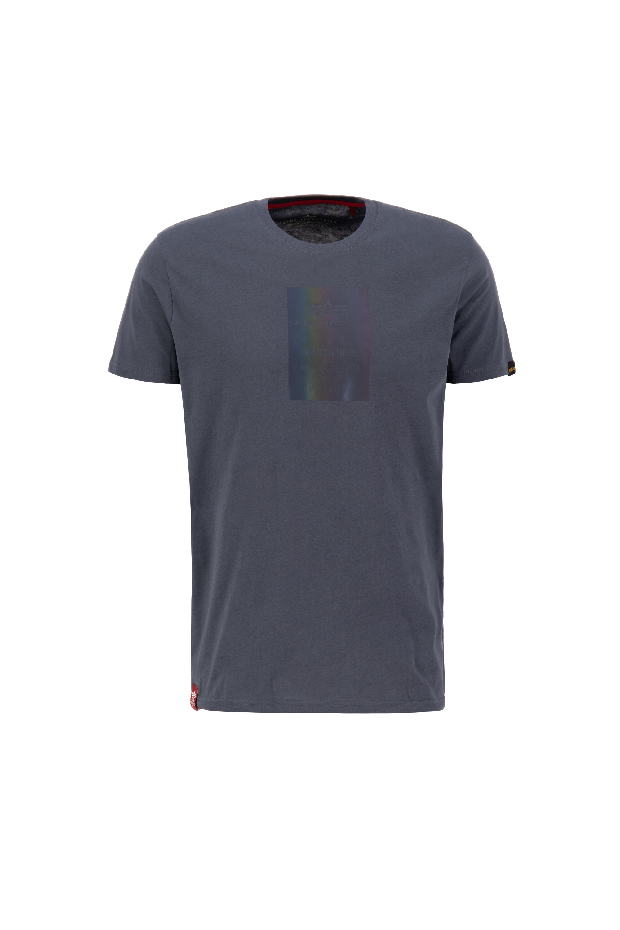 Rainbow Reflective Label T-Shirt greyblack 126501RR_136_001_122831.jpg
