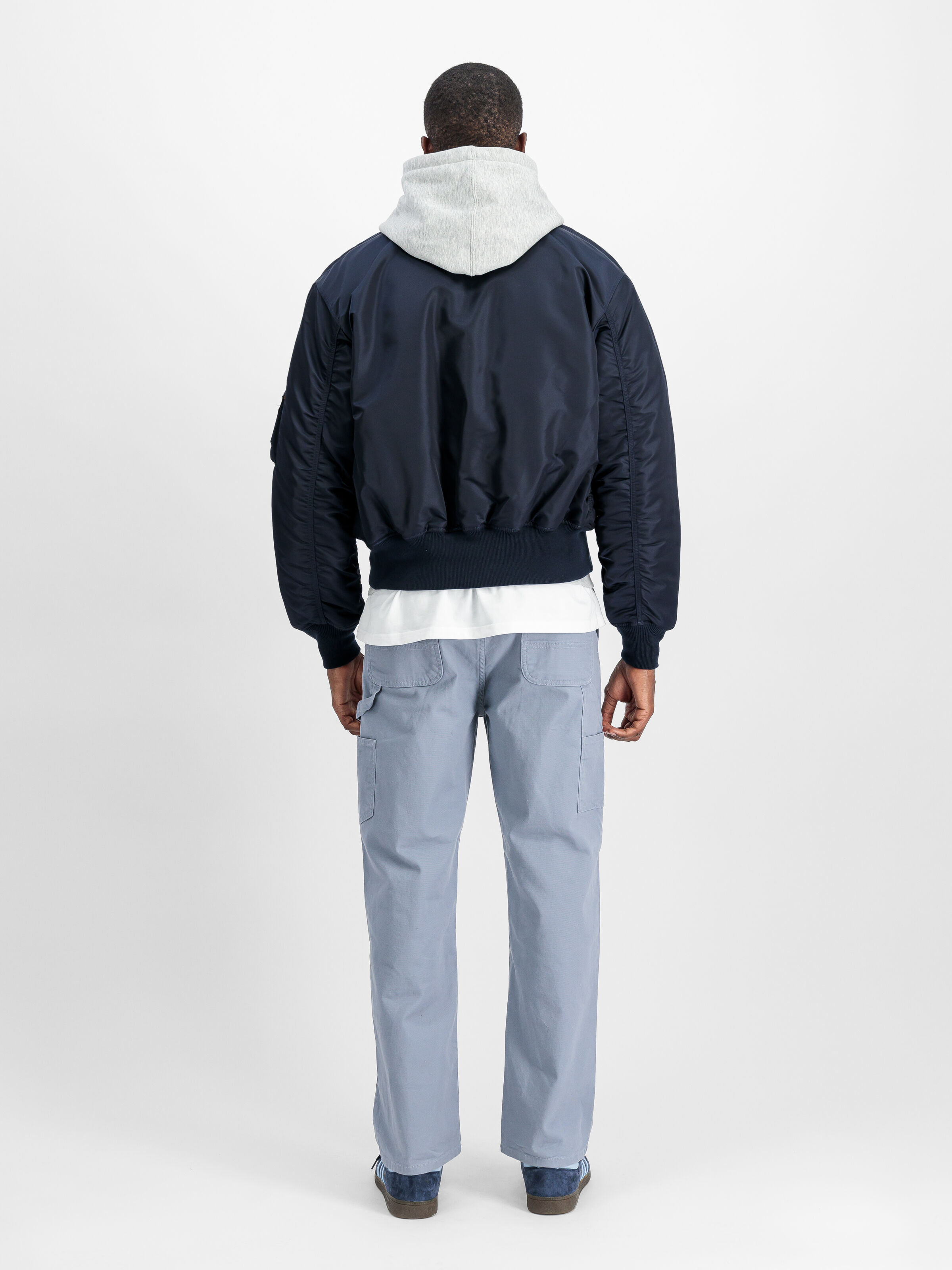 CWU-45 Heritage Bomber Jacket rep.blue 100102_07_2_model_00002_102159