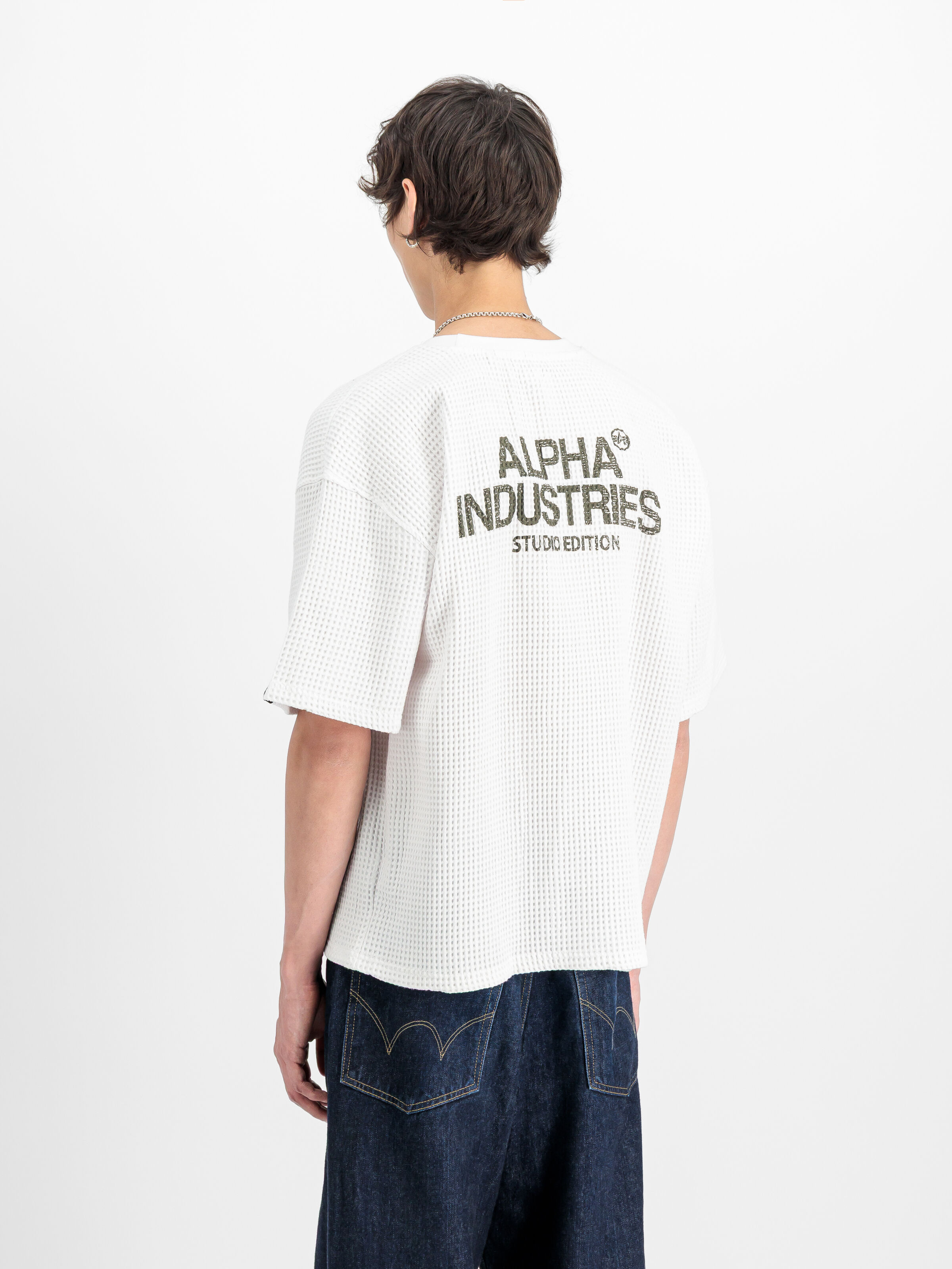 Studio Waffle T-Shirt white 258502_09_2_model_00003_172761