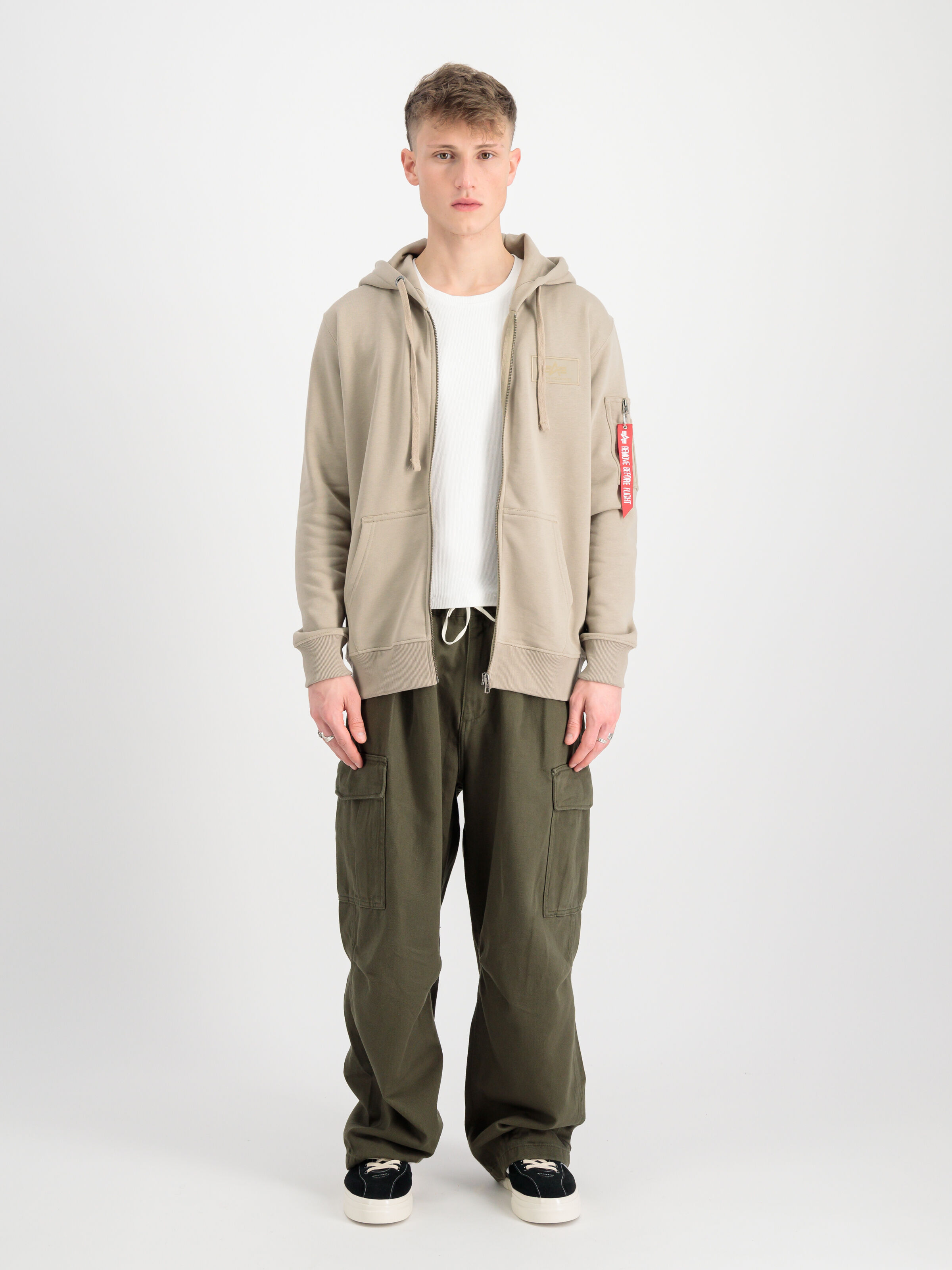 Backprint Zip Hoodie vintage sand 128342_679_2_model_00001_118724