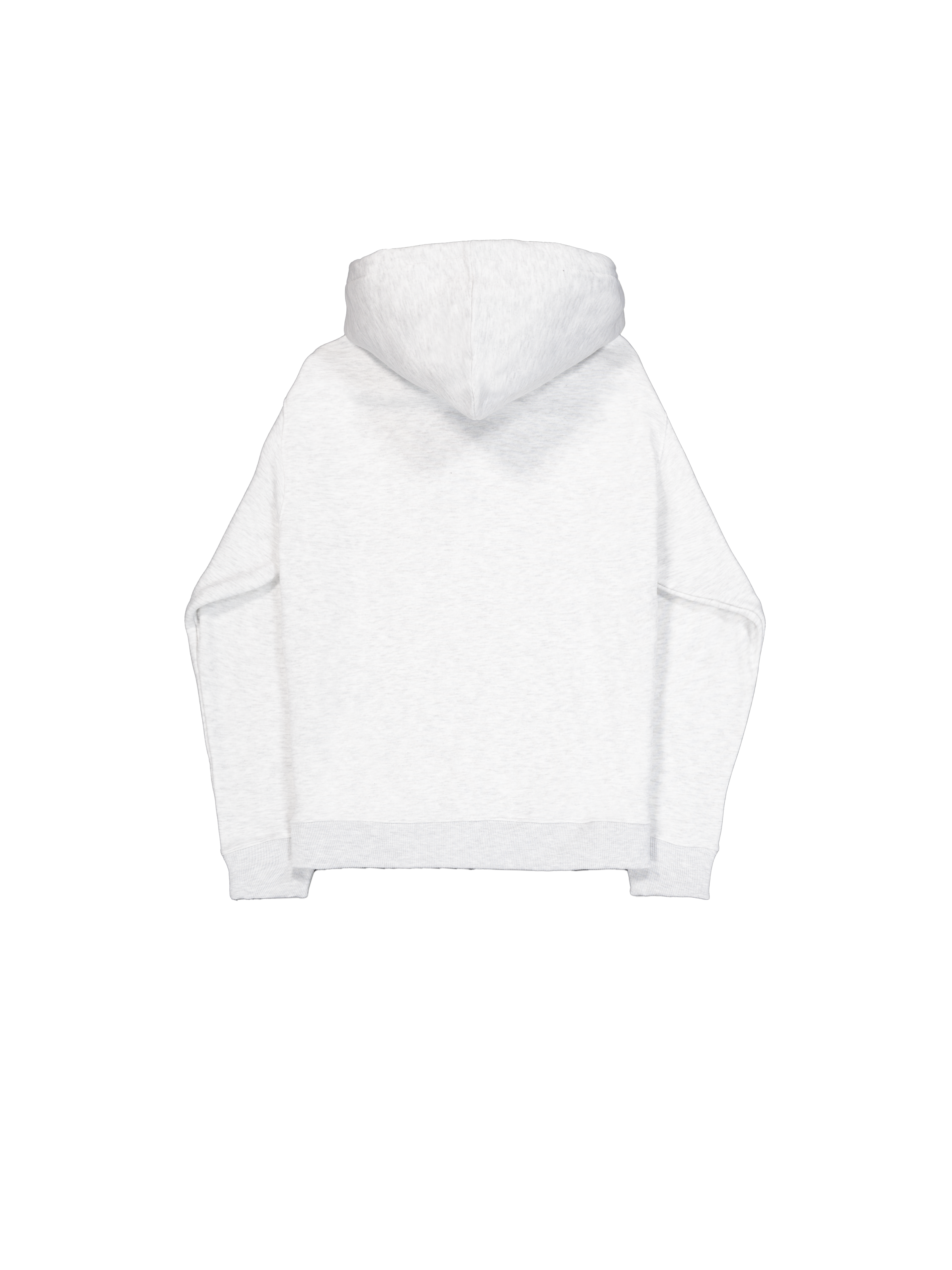 Basic Small Logo Hoodie pastel grey melange 196318_752_1_flatlay_00002_159928