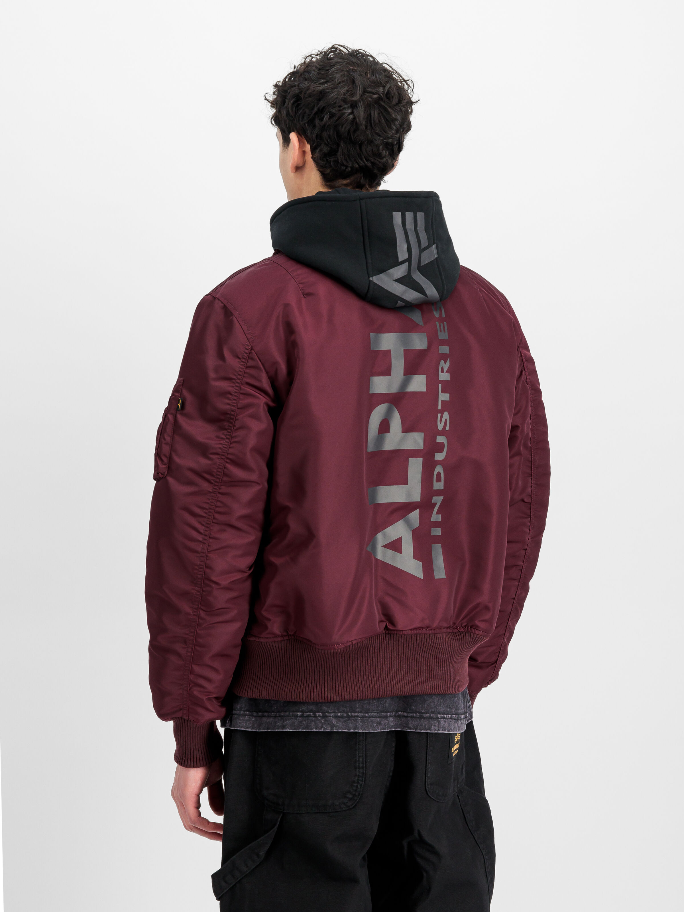 MA-1 Zip Hood Backprint Bomber Jacket dark cherry 128113_608_2_model_00003_163292