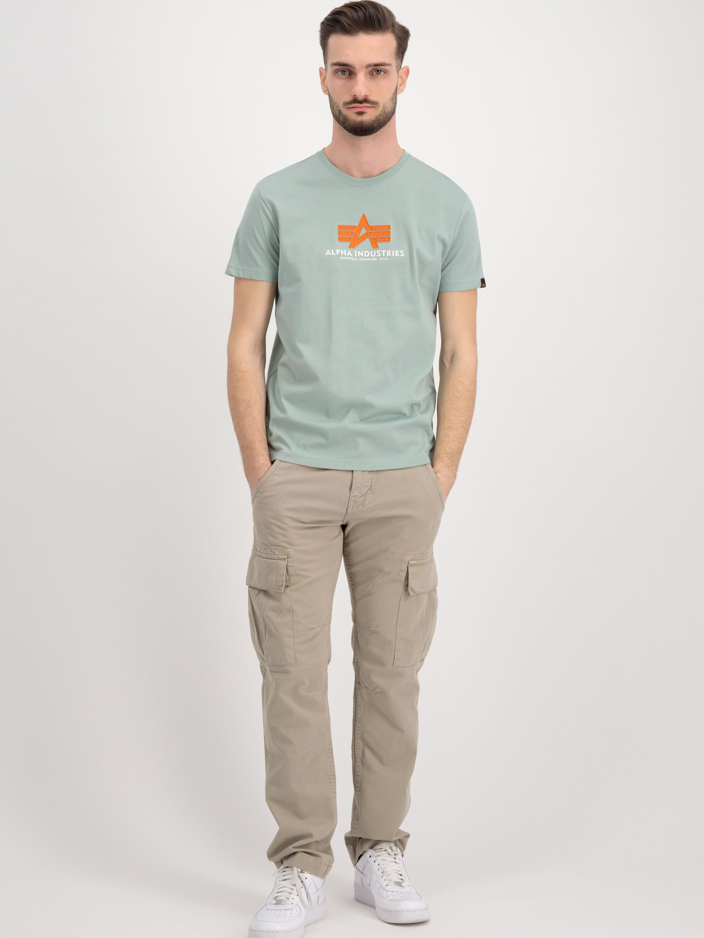 Basic Big Logo Rubber T-Shirt dusty green 100501RB_680_alpha_industries_basic_t_rubber_003_182344