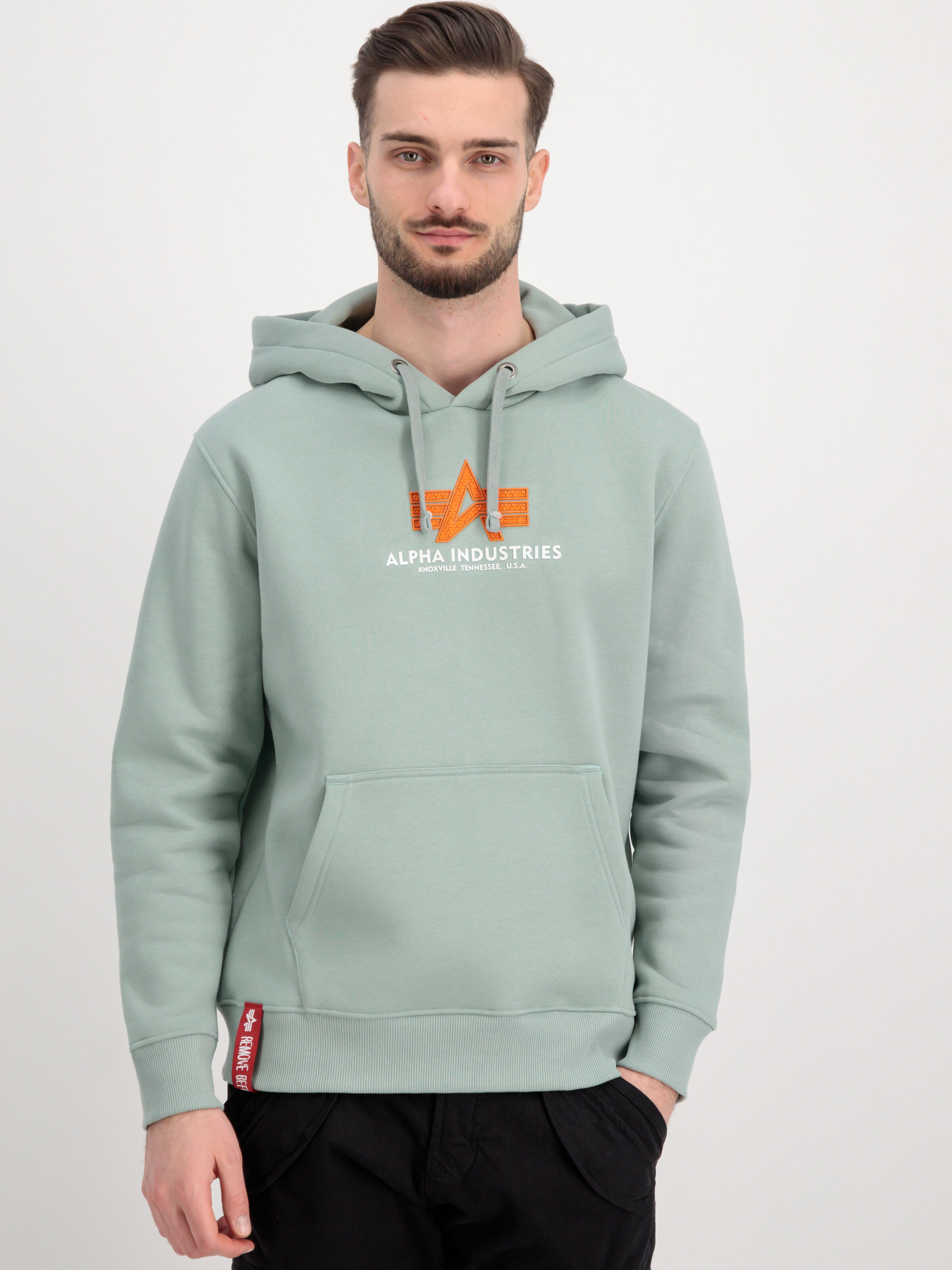 Basic Big Logo Rubber Hoodie dusty green 178312RB_680_alpha_industries_basic_hoody_rubber_001_182642