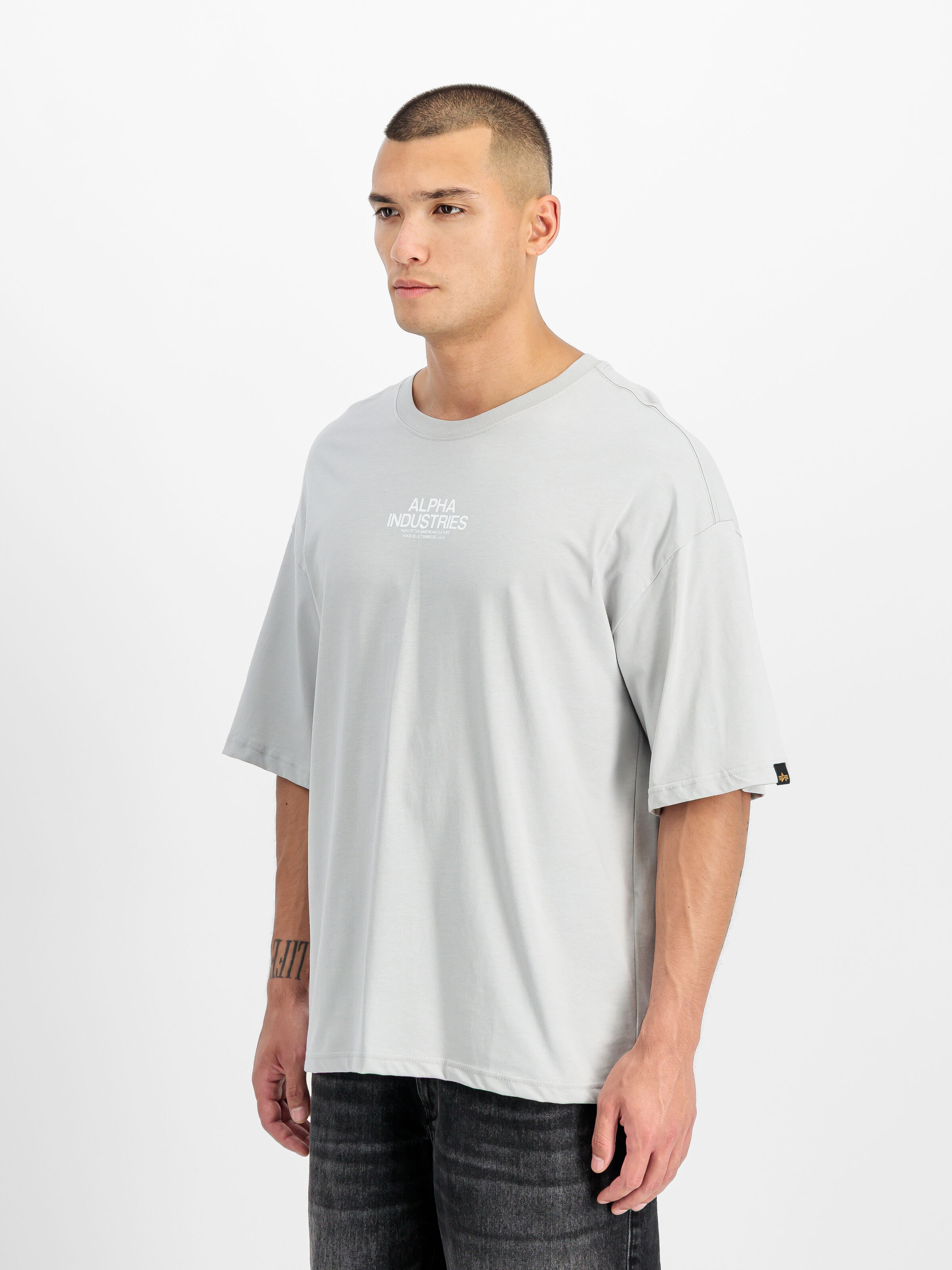 Scorpion Cyborg T-Shirt pastel grey 266515_666_2_model_00002_215444