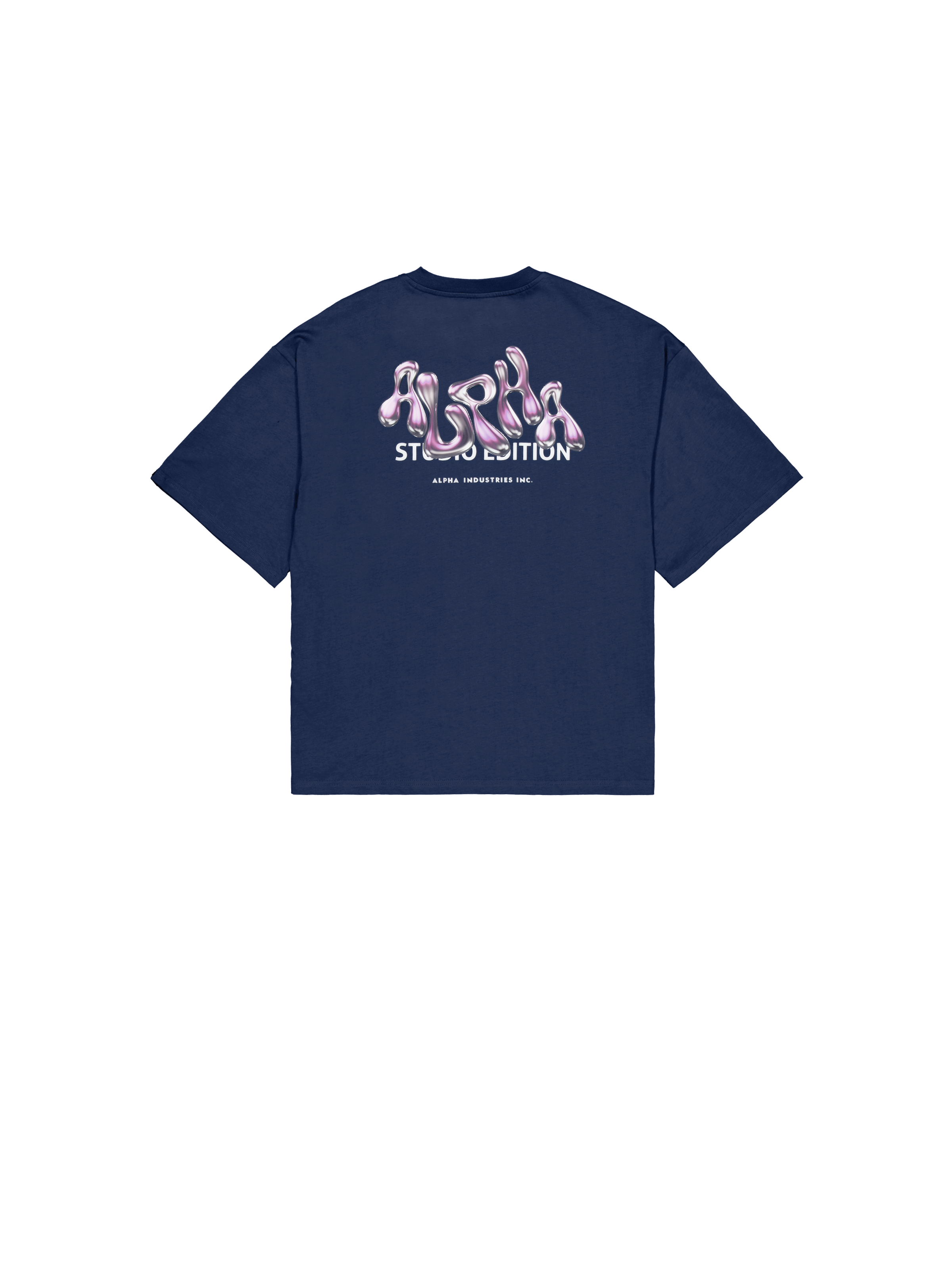 Studio Edition Backprint T-Shirt ultra navy 156553_697_1_flatlay_00002_145988