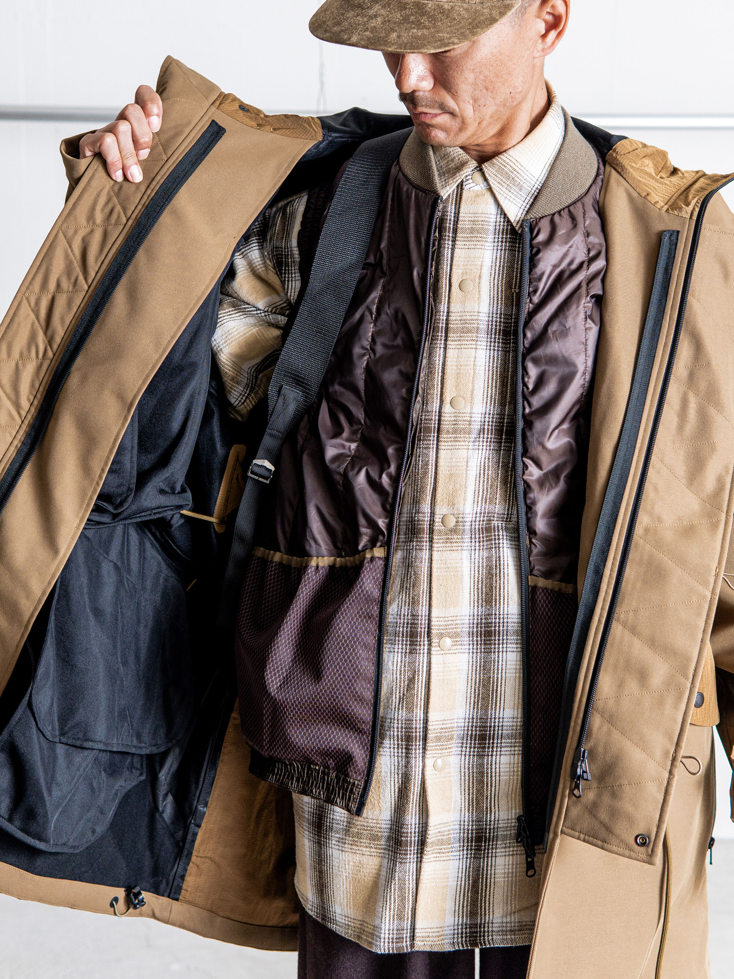 ALPHA x NORBIT All Weather Tech N-3B Winter Jacket vintage sand 258116_679_3_detail_00002_208738