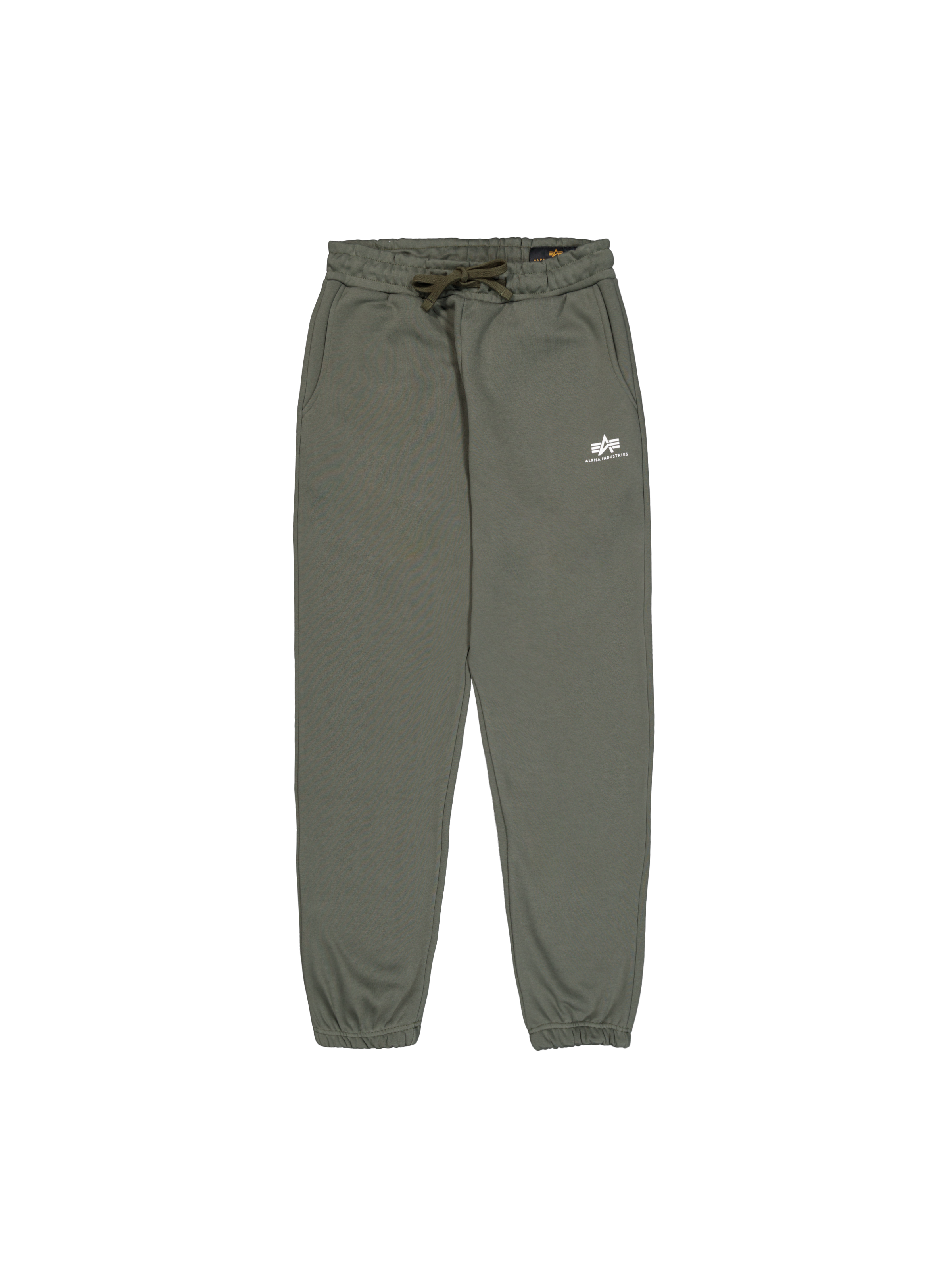 Basic Small Logo II Jogger dark olive 156370_142_1_flatlay_00001_118091