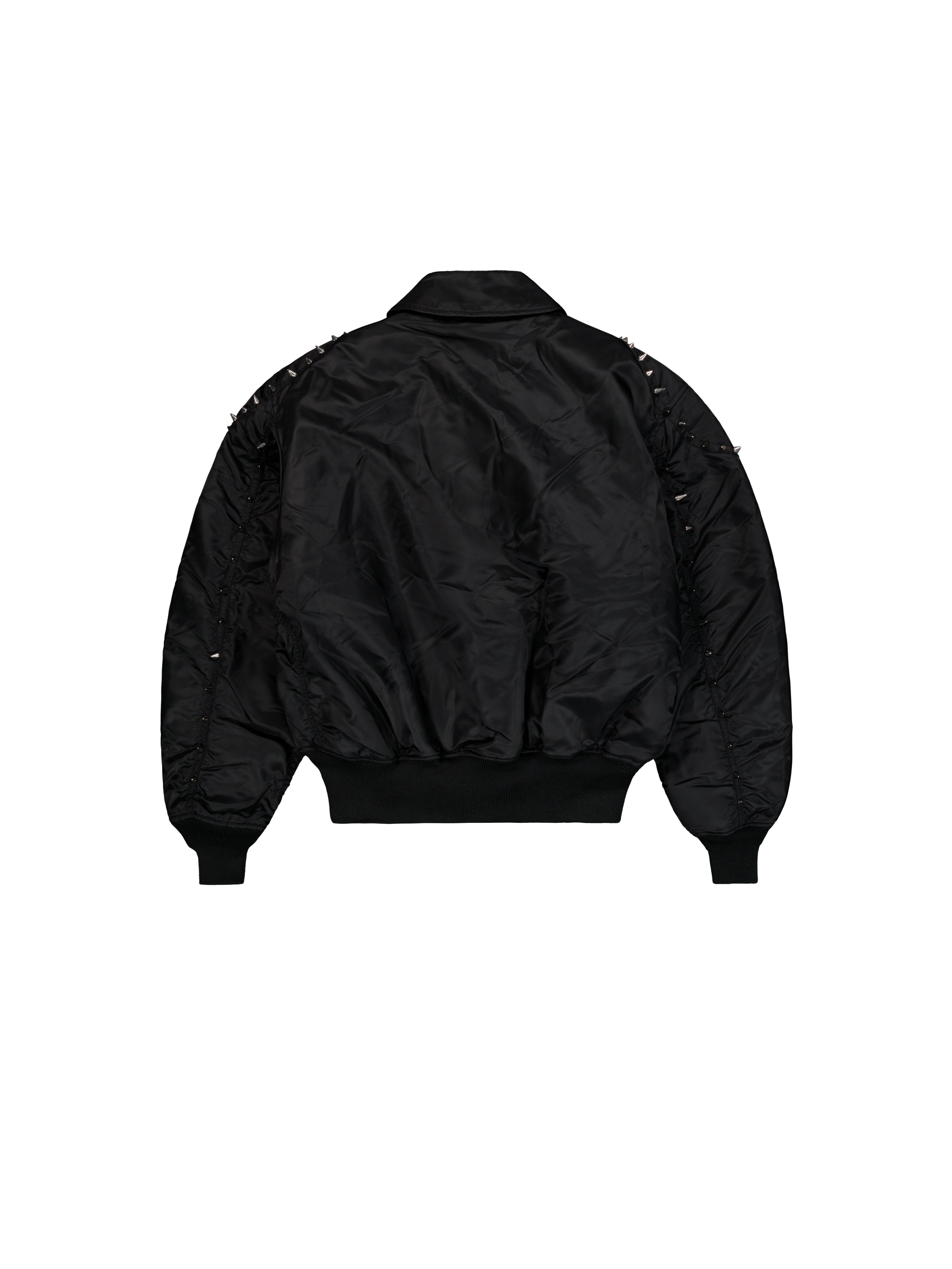 ALPHA x THUG CLUB CWU-45P STUD Bomber Jacket black 258152_03_1_flatlay_00002_208838