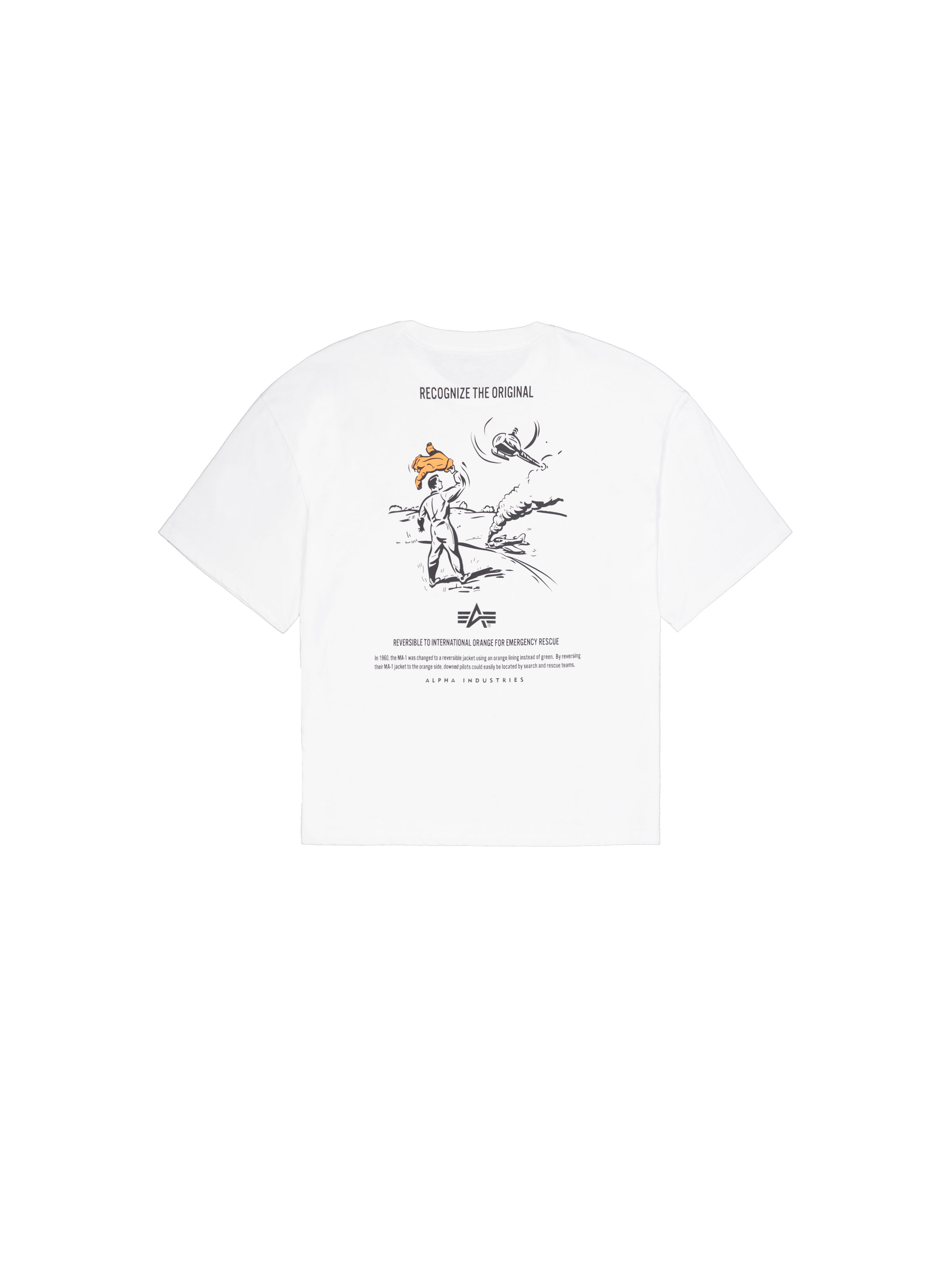 Emergency Rescue T-Shirt white 258523_09_1_flatlay_00002_162414
