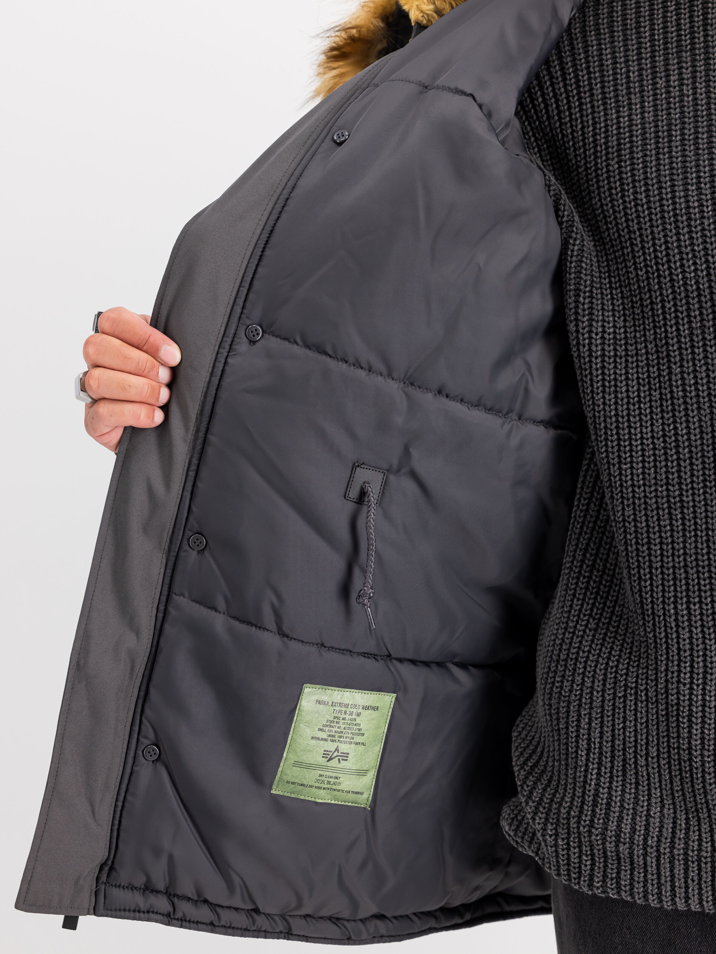 Polar Winter Jacket vintage grey 123144_684_3_detail_00001_108471