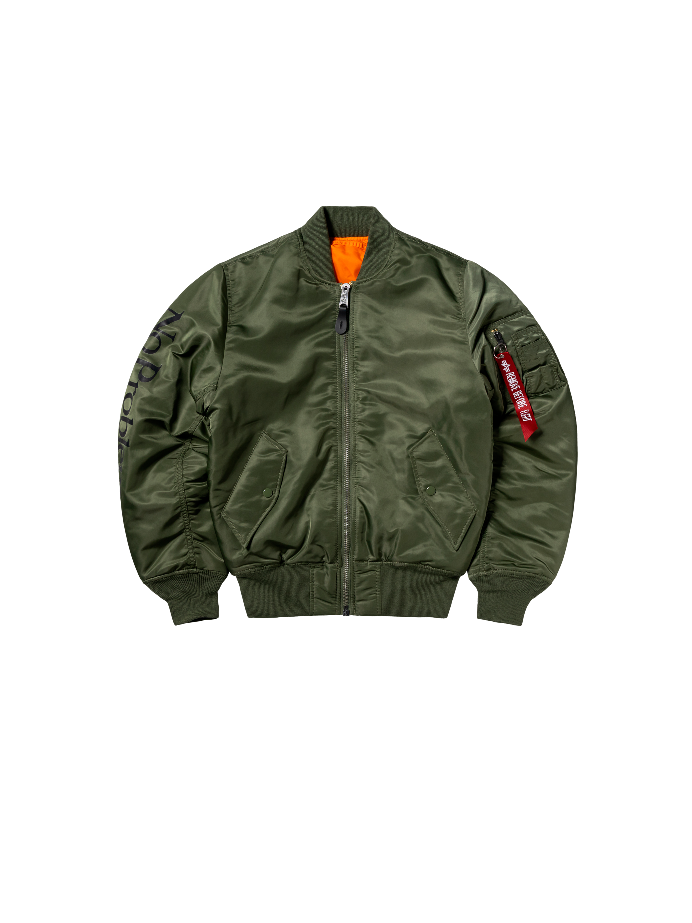 ALPHA X NO PROBLEMO NO WAR MA-1 | sage-green | XL | 258160-01-XL