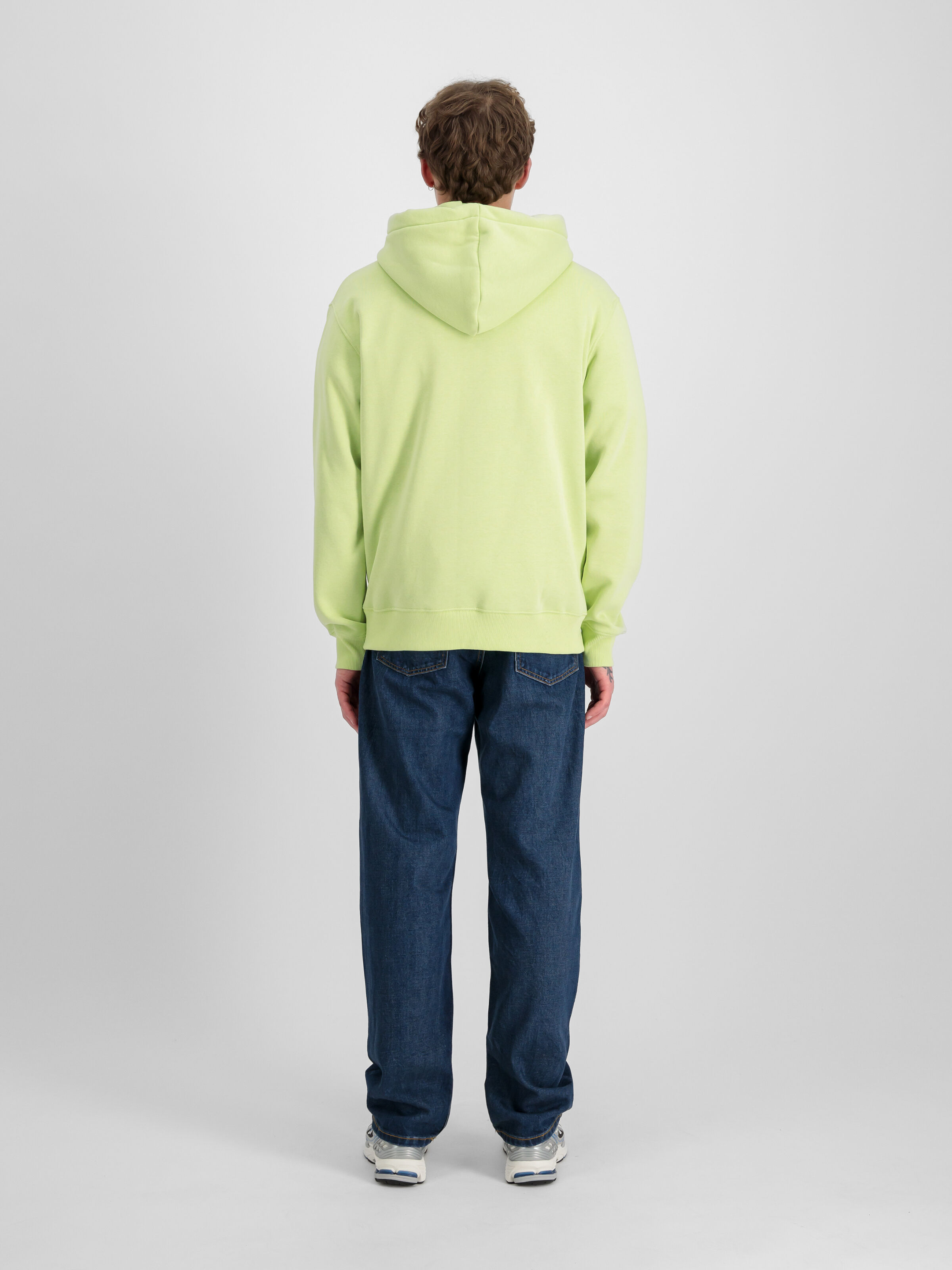 Basic Big Logo Rubber Hoodie Arctic Lime 178312RB_722_2_model_00002_129332