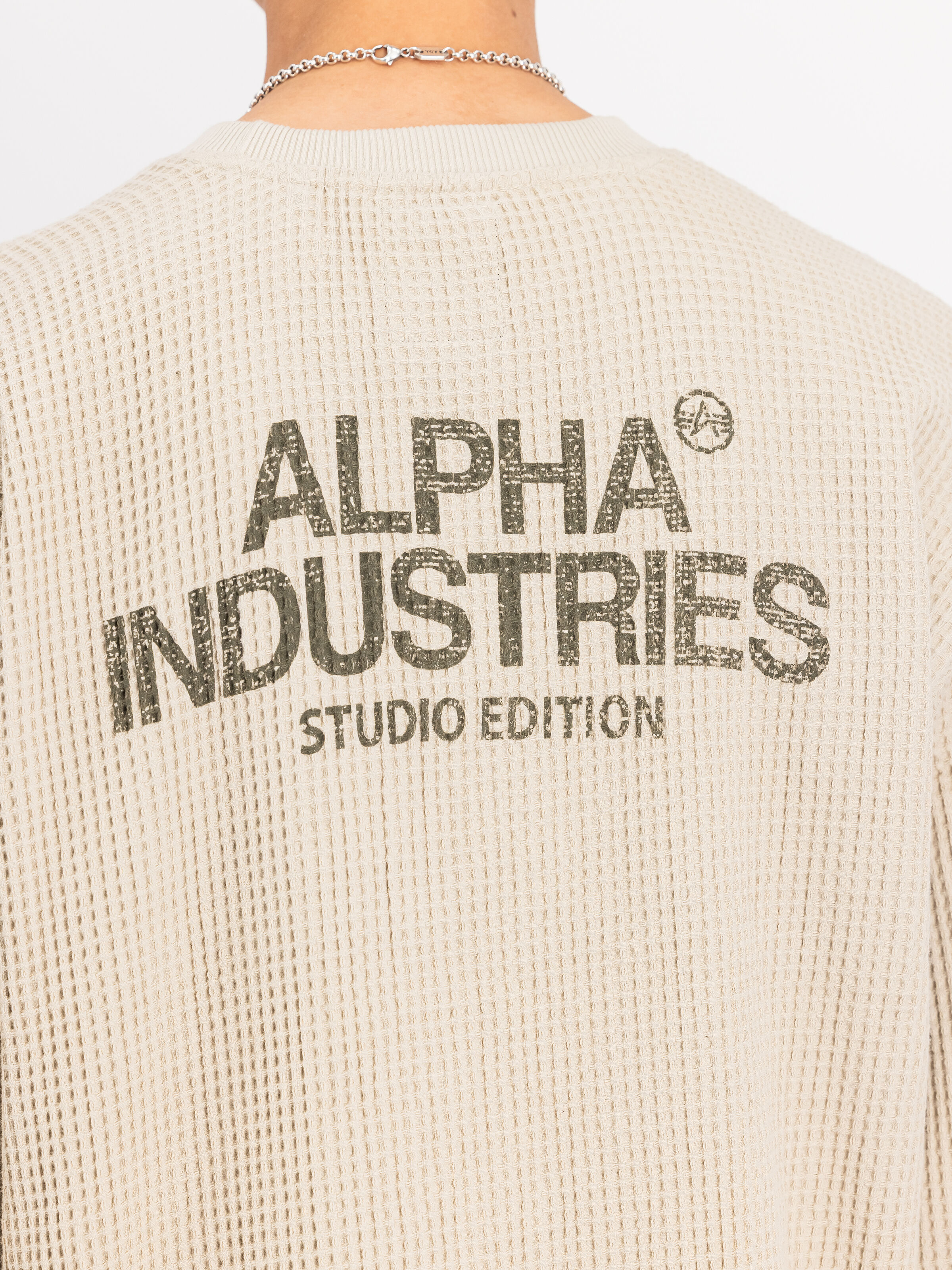 Studio Waffle Sweatshirt organic beige 258300_627_3_detail_00002_172903