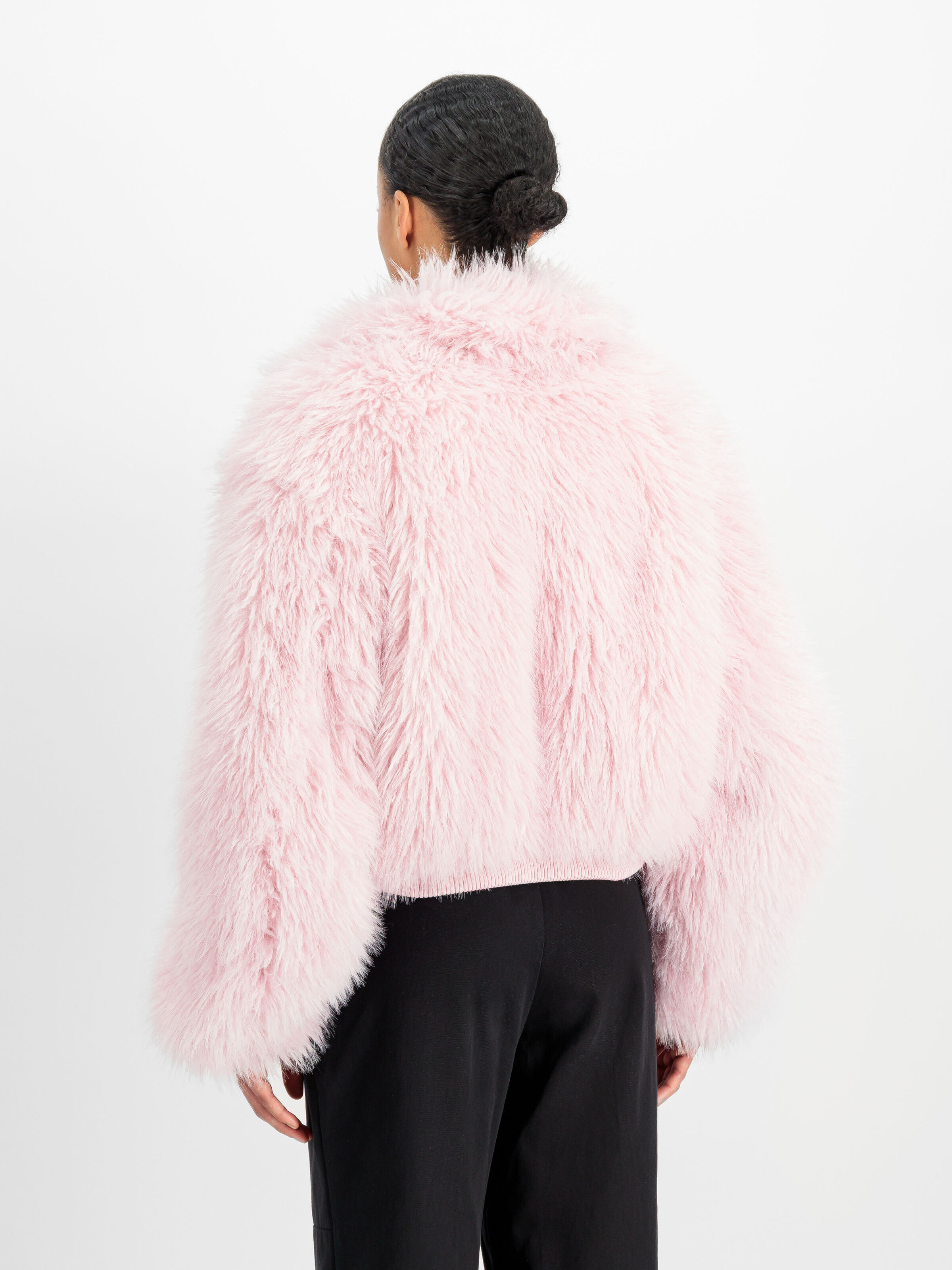 CWU-45/P Fur Bomber Jacket Women pale lilac 268003_061_2_model_00003_229948
