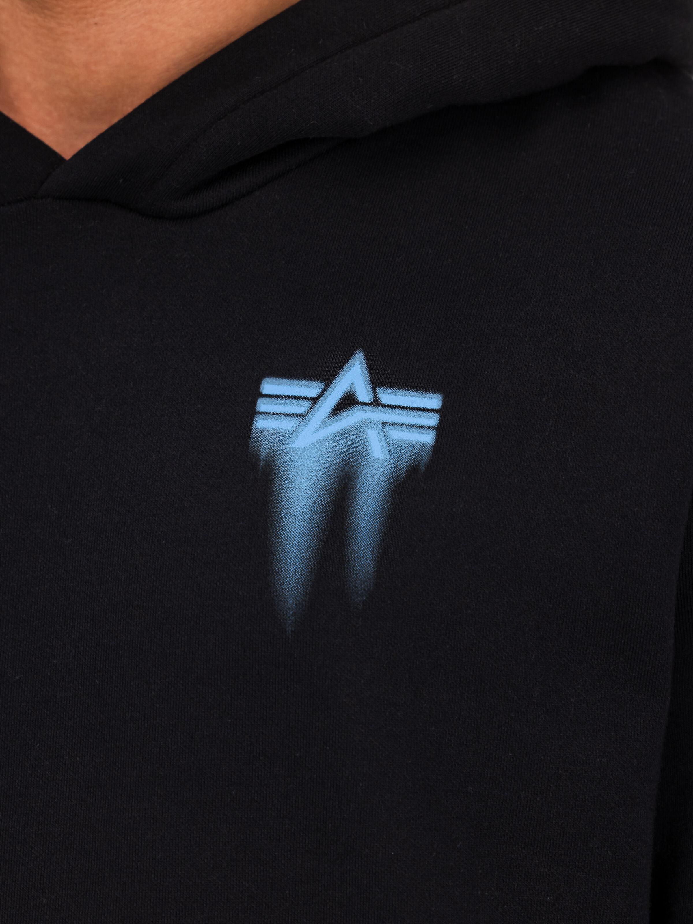 Spray Print Hoodie black 266336_03_3_detail_00001_210626