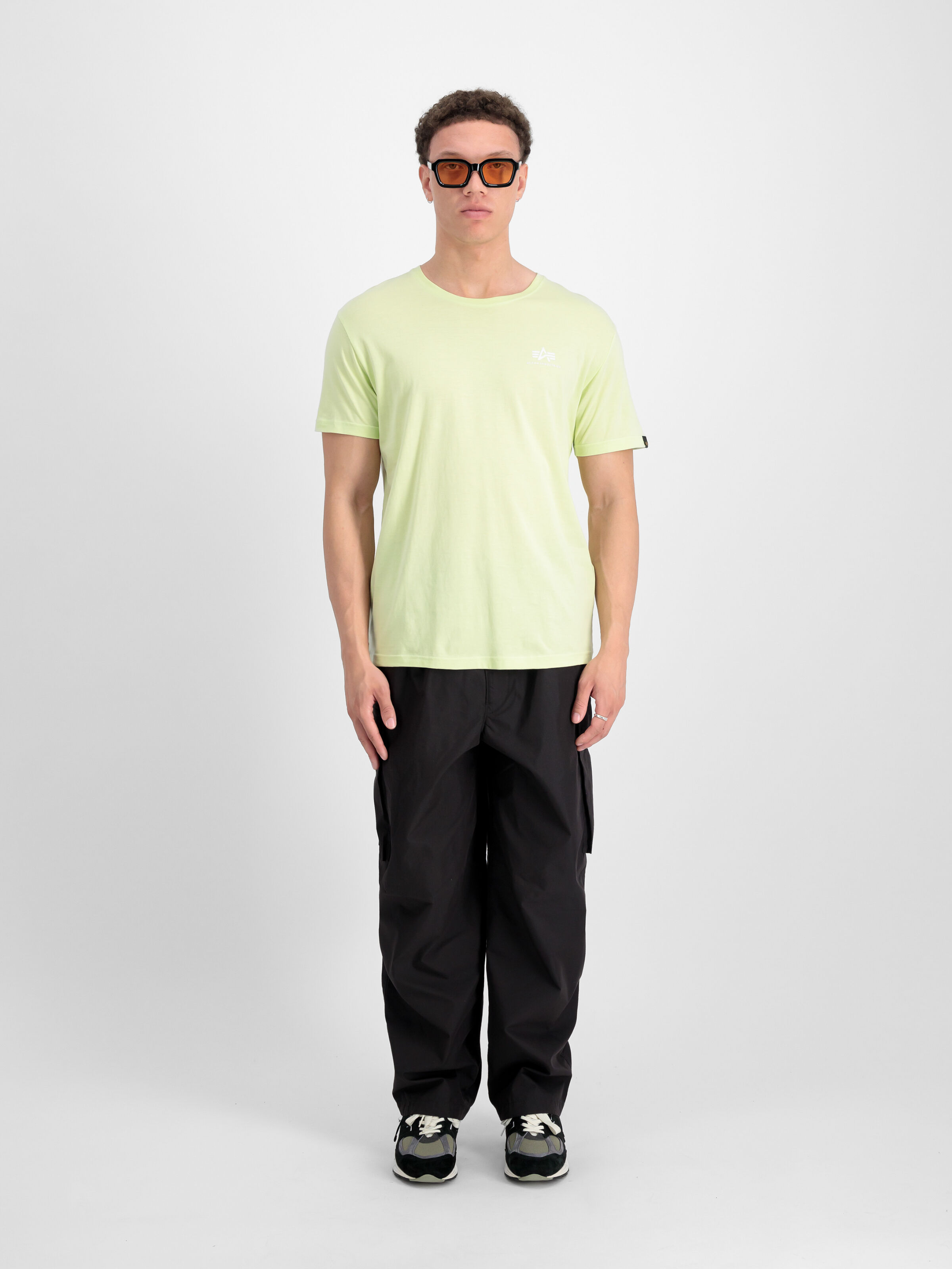 Backprint T-Shirt Arctic Lime 128507_722_2_model_00001_97473