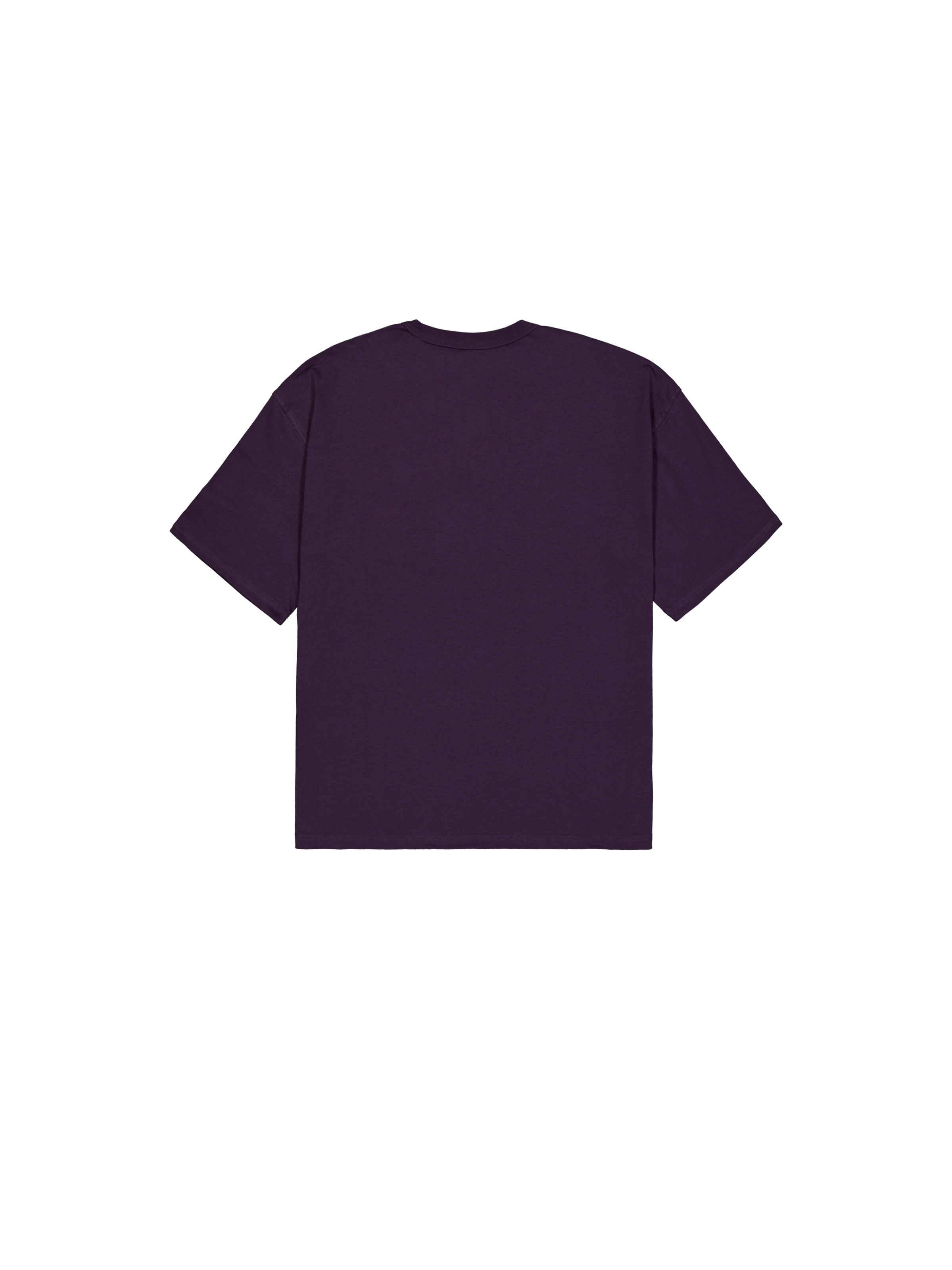 Alpha Essentials Rubber Logo T-Shirt Plum 146504_719_1_flatlay_00002_99677