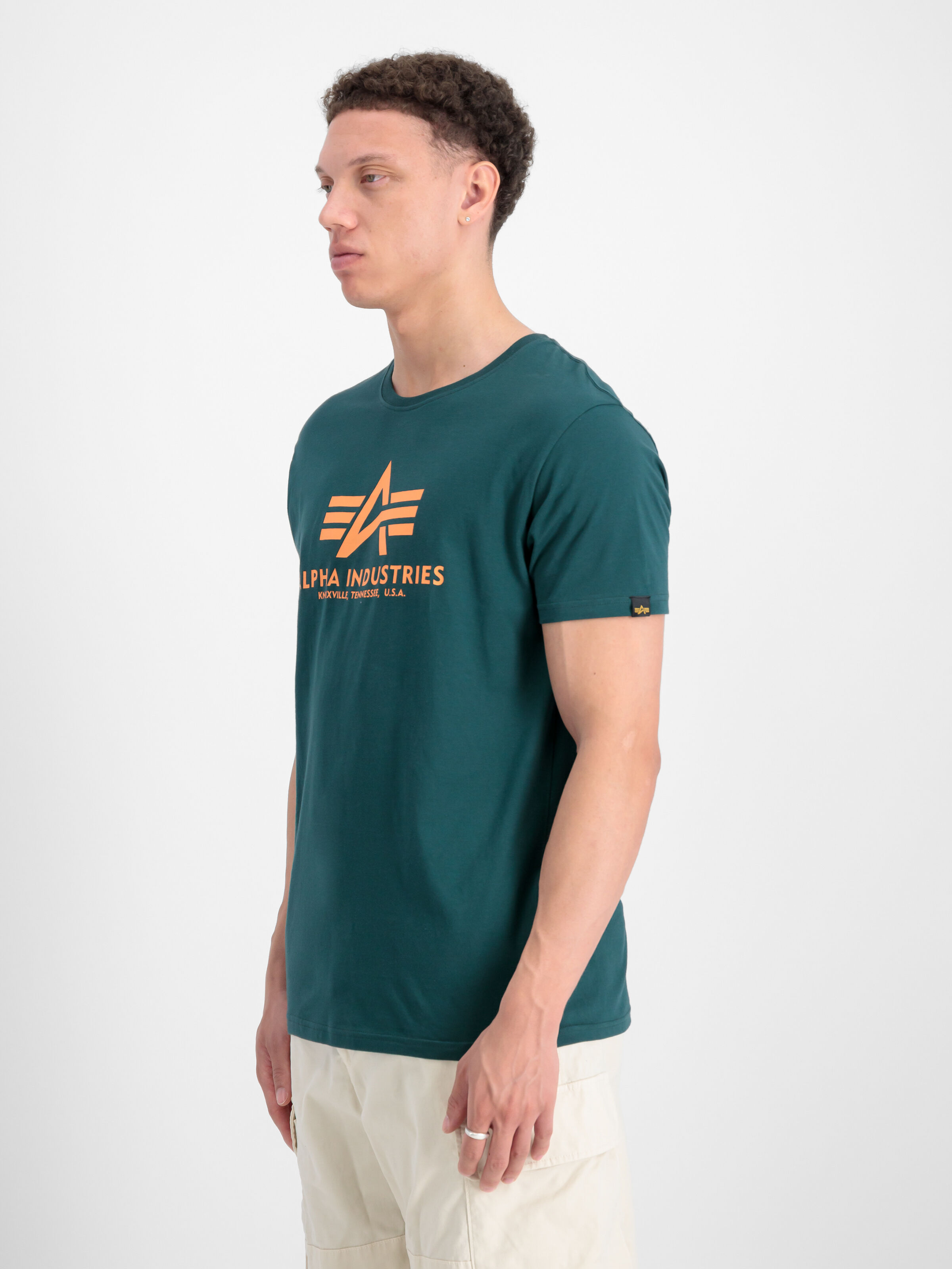 Basic Big Logo T-Shirt Force Green 100501_720_2_model_00003_96878
