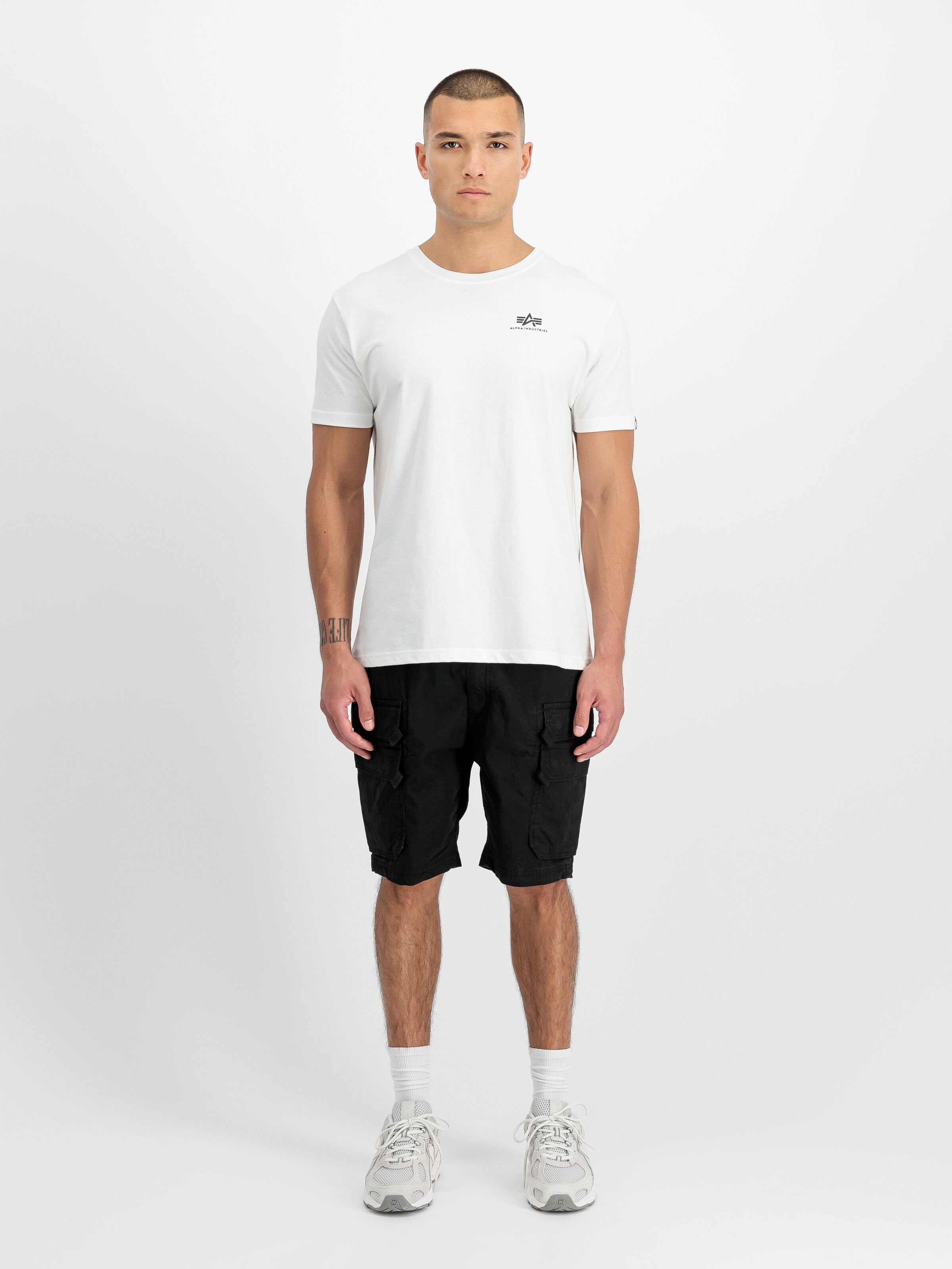 Heritage Backprint T-Shirt white/sage 266521_012_2_model_00001_215356