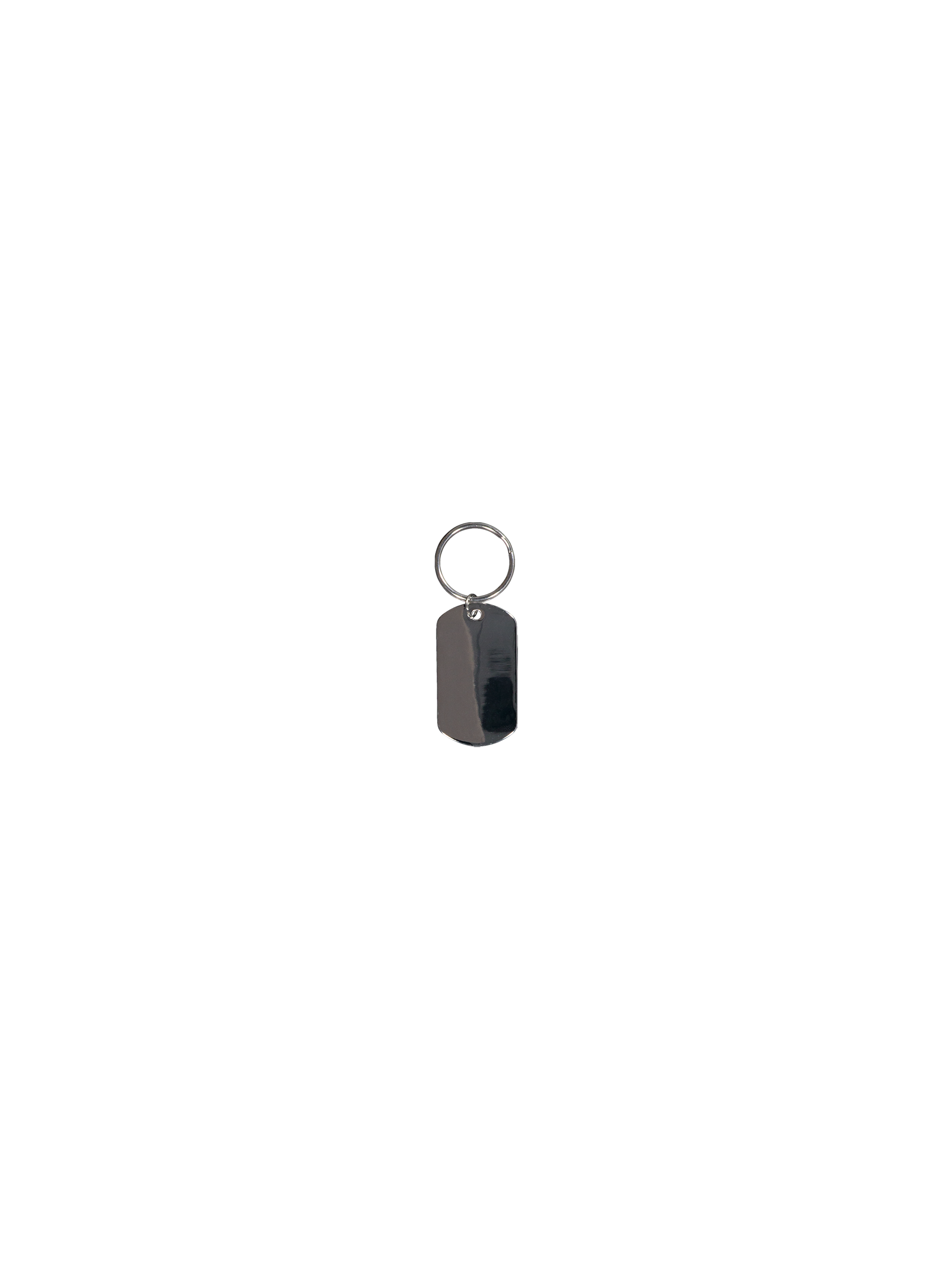 Dog Tag Key Ring silver 266968_31_1_flatlay_00002_175636