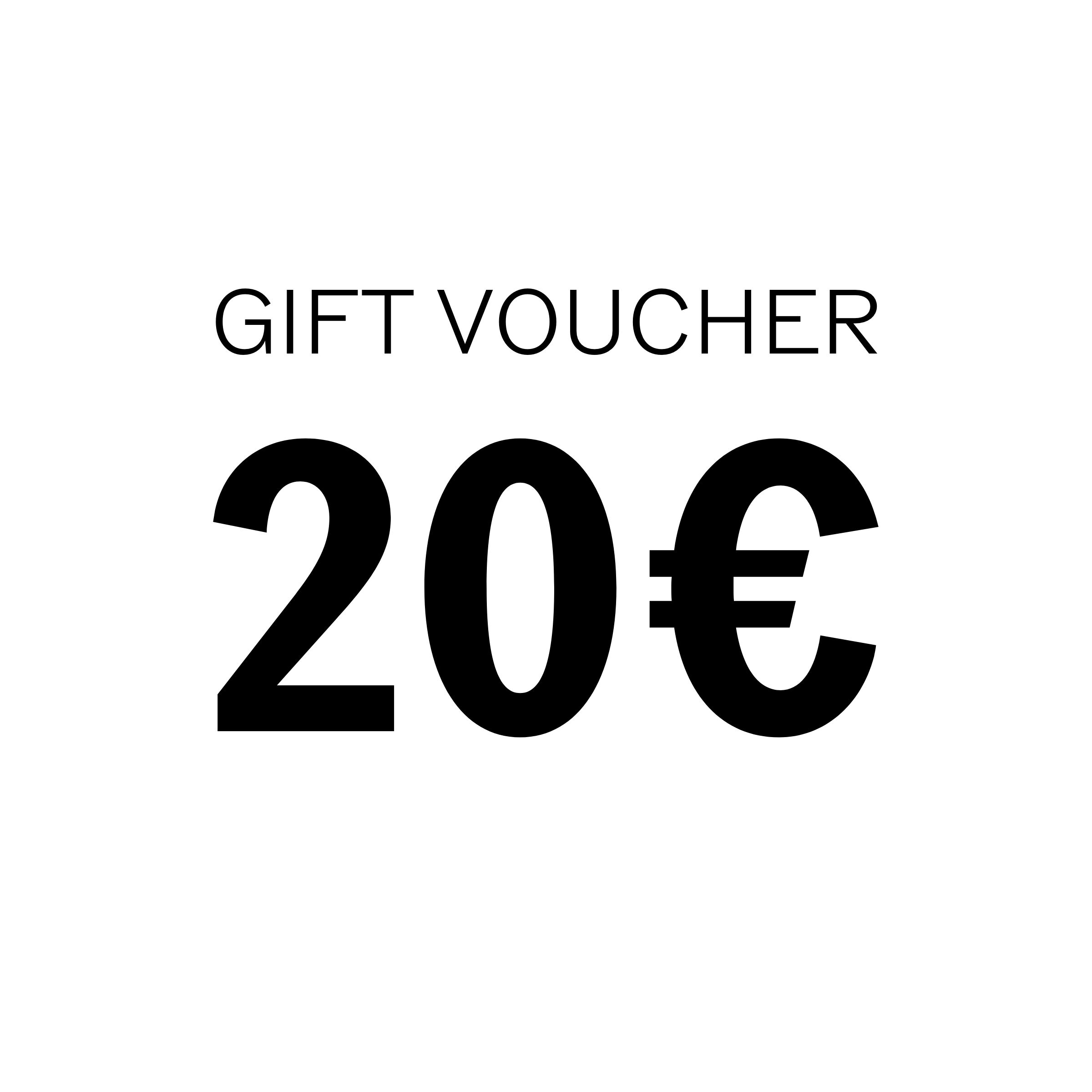 Gift Voucher 20 Gift Voucher 20