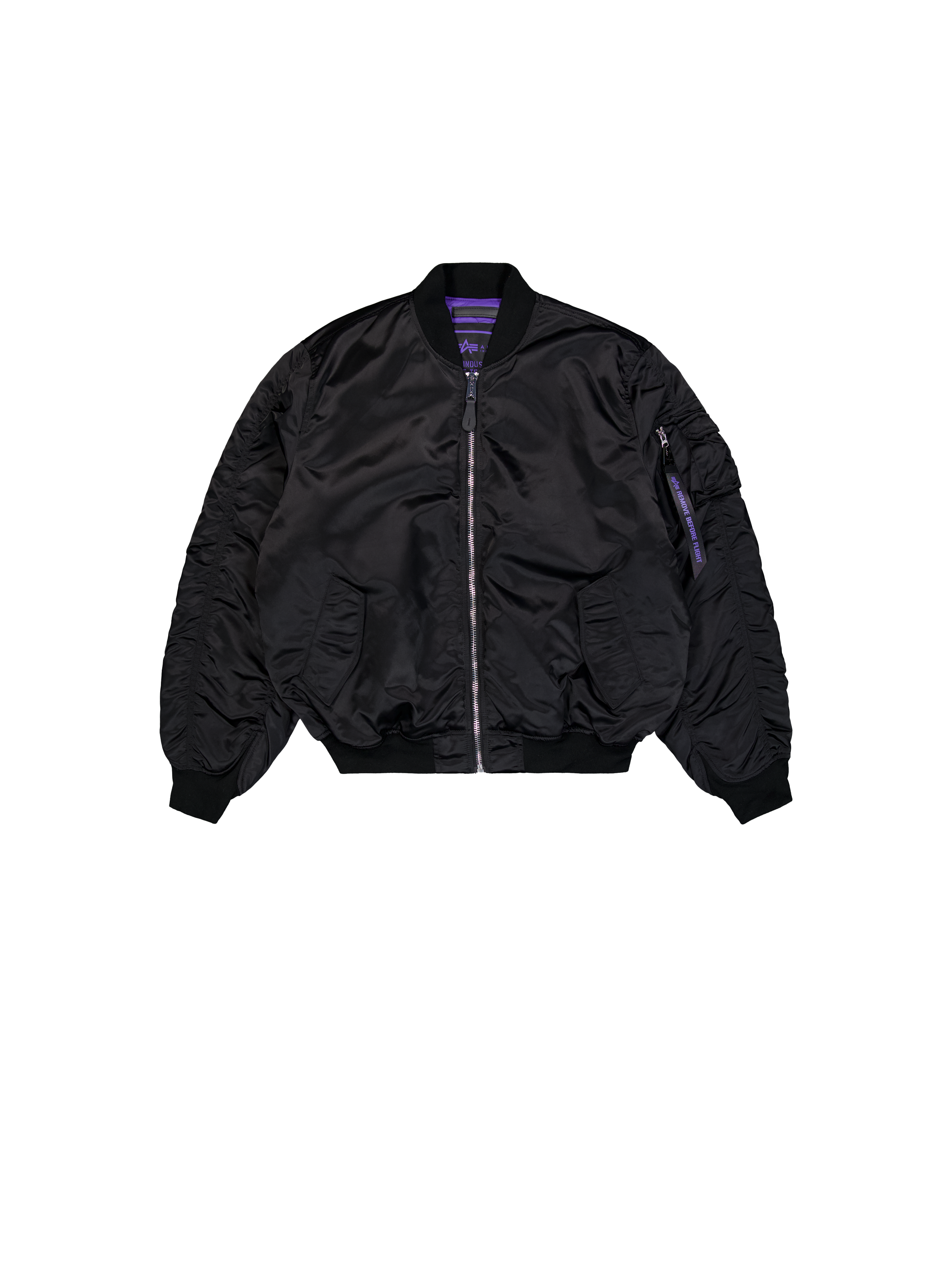 MA-1 jacket archive alpha ブラック グリーン MA-1 UV Bomber Jacket | Alpha Industries