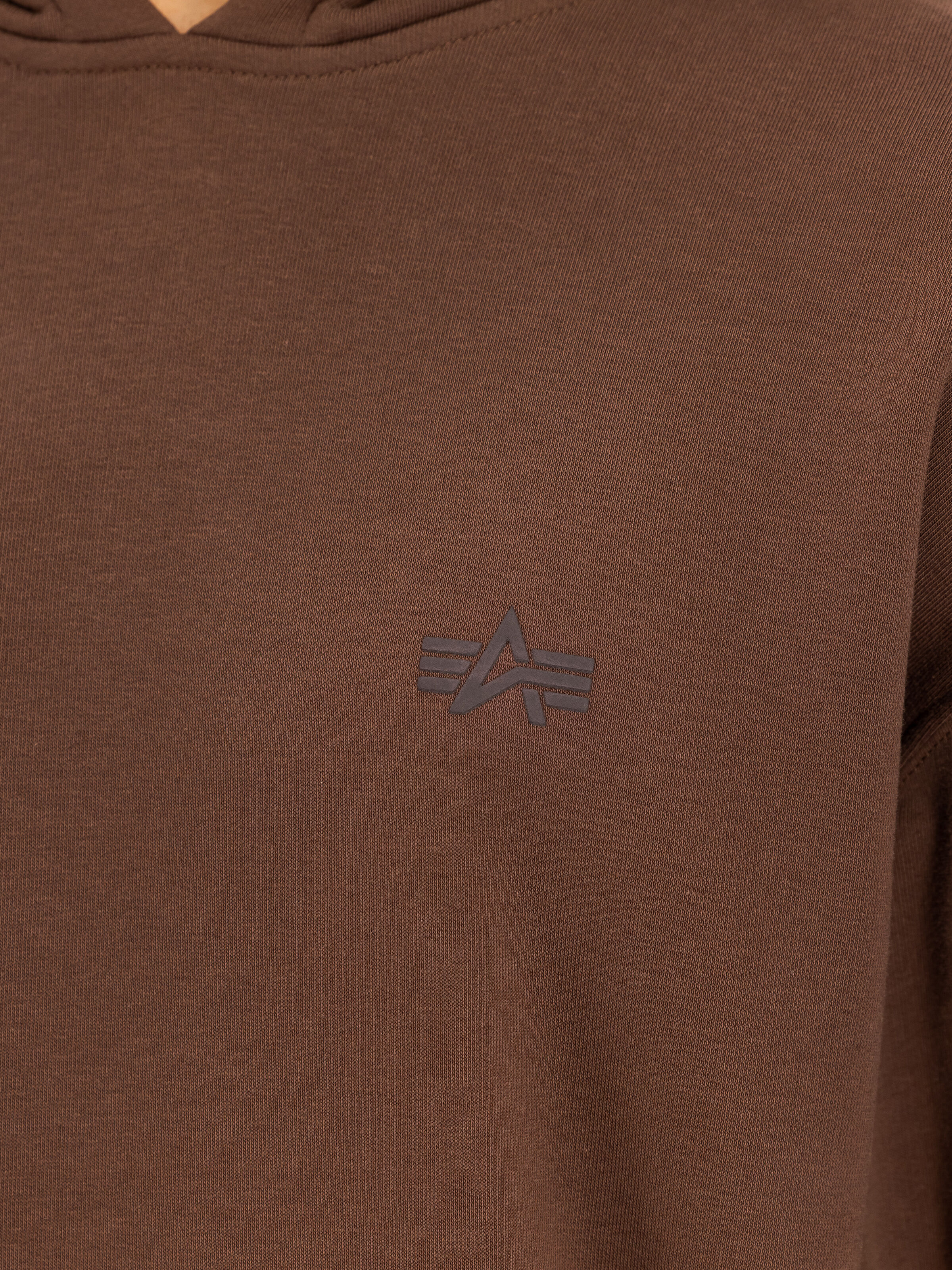 Dye To Match Mid Logo Hoodie powder brown 268337_204_3_detail_00001_236836