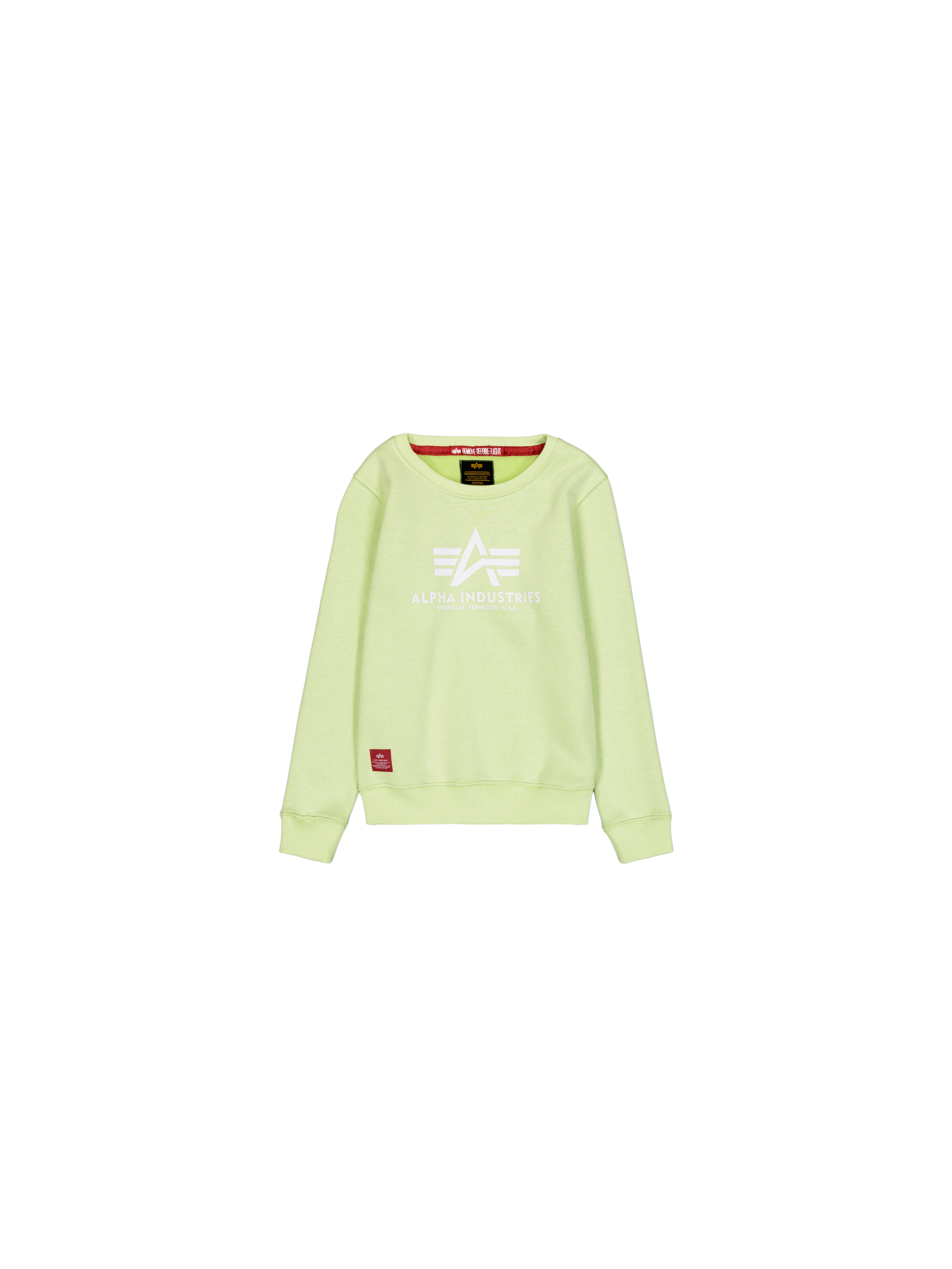 Basic Sweatshirt Kids Arctic Lime 198703_722_1_flatlay_00001_96828.png