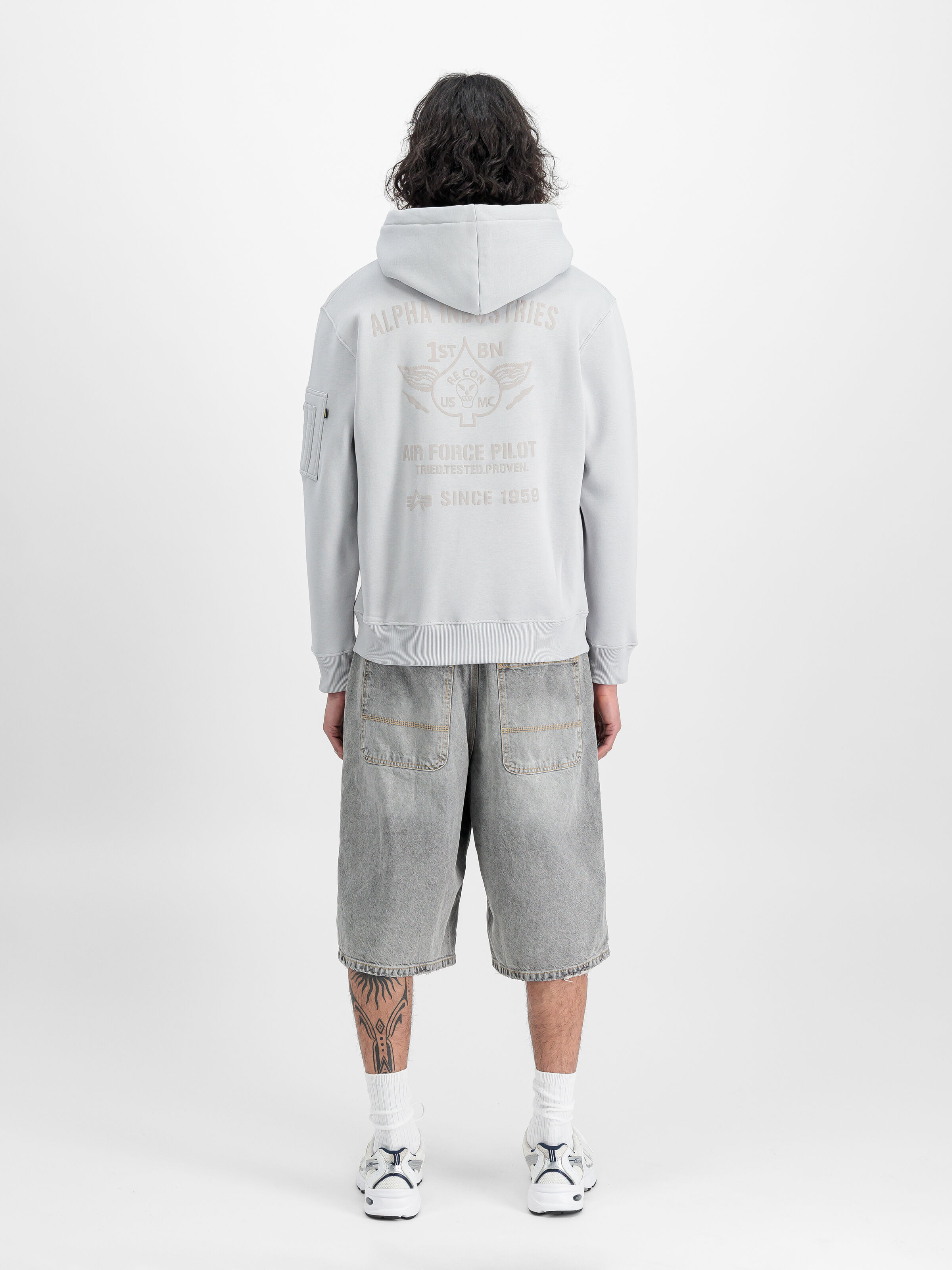 Air Force Hoodie pastel grey 138337_666_2_model_00002_129014