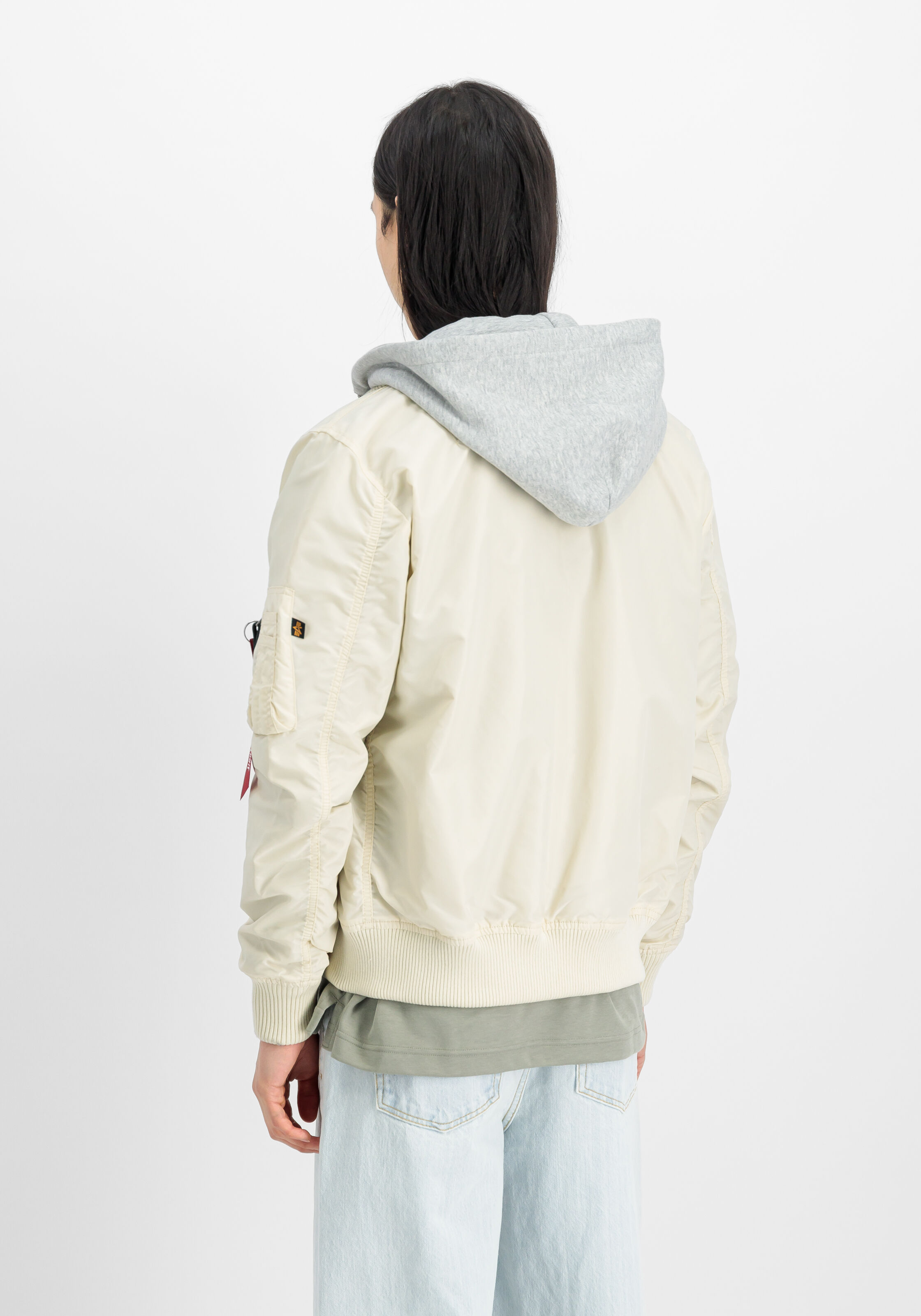 MA-1 TT Hood Light Bomber Jacket vintage white 196108_300_2_model_00004_146074