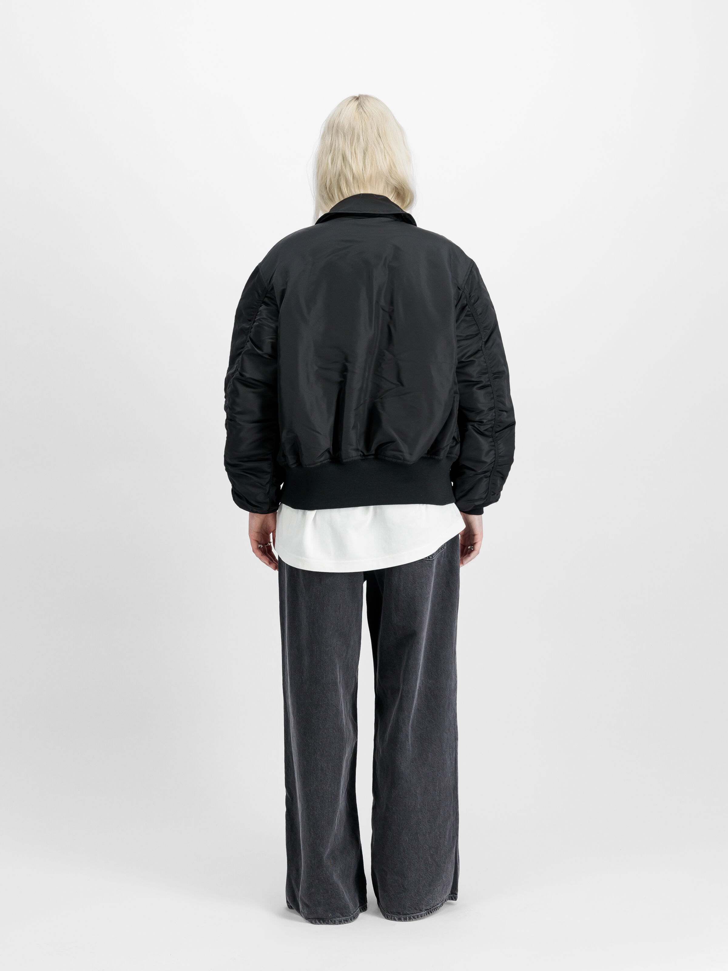 CWU-45 Heritage Bomber Jacket black 100102_03_2_model_00002_102173