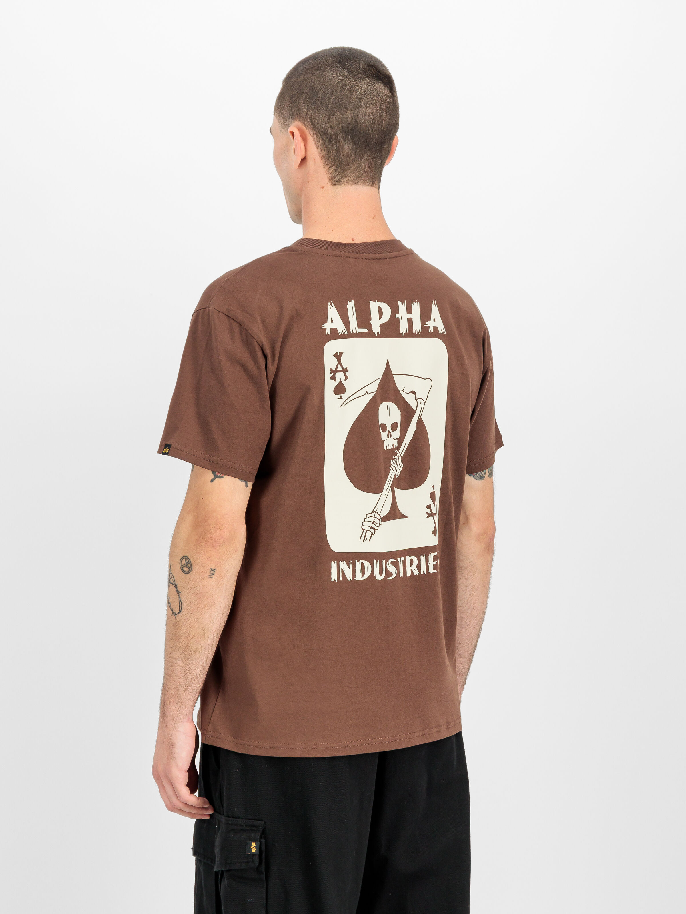 Skull Ops T-Shirt powder brown 268509_204_2_model_00003_246128