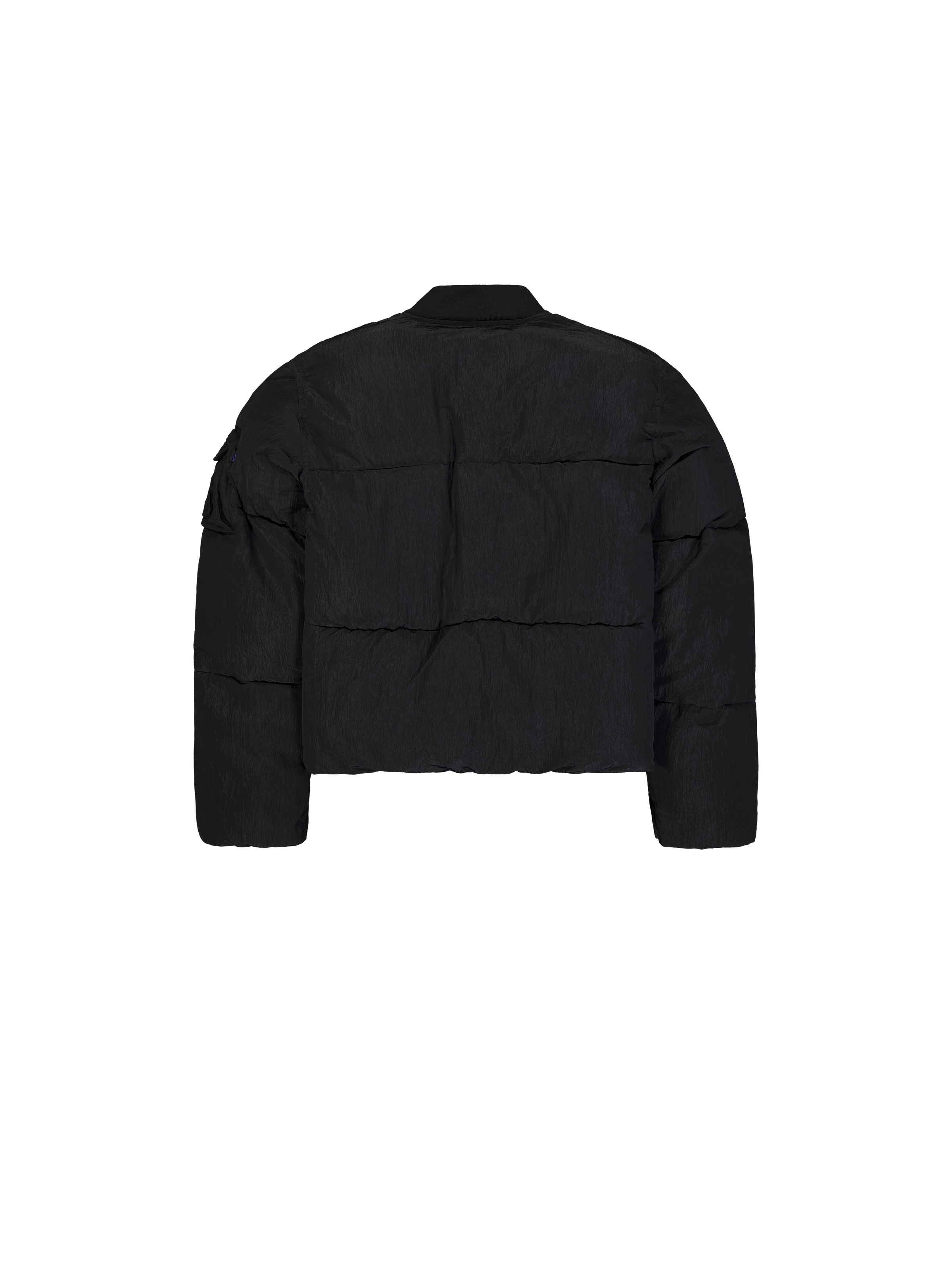 MA-1 Puffer UV Bomber Jacket black 148137UV_03_1_flatlay_00002_113812