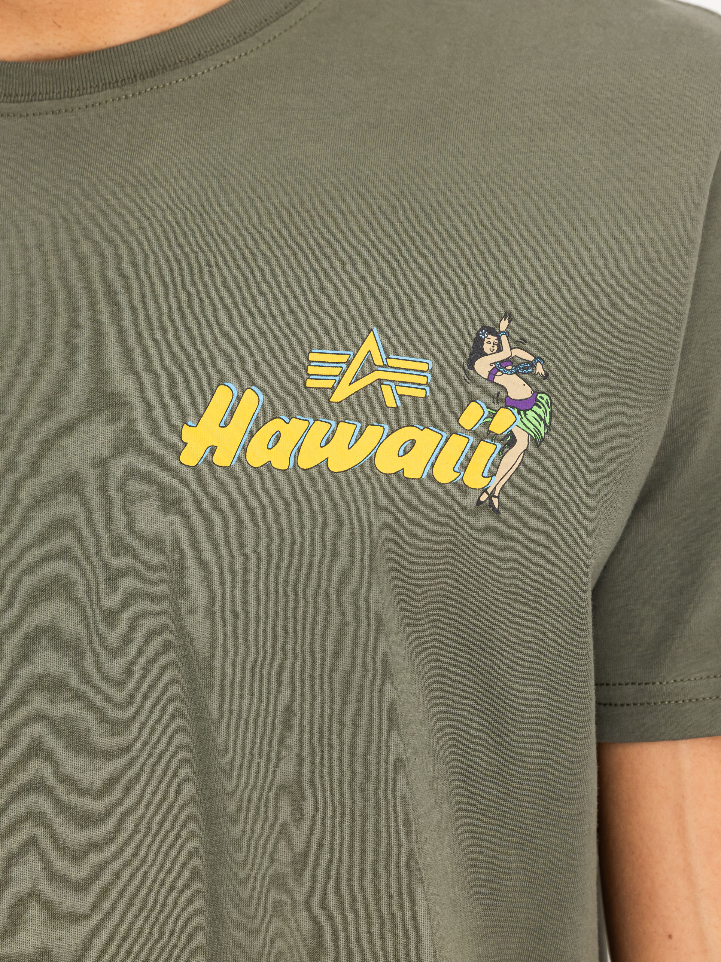 Pearl Harbor Backprint T-Shirt dark olive 156524_142_3_detail_00001_152515