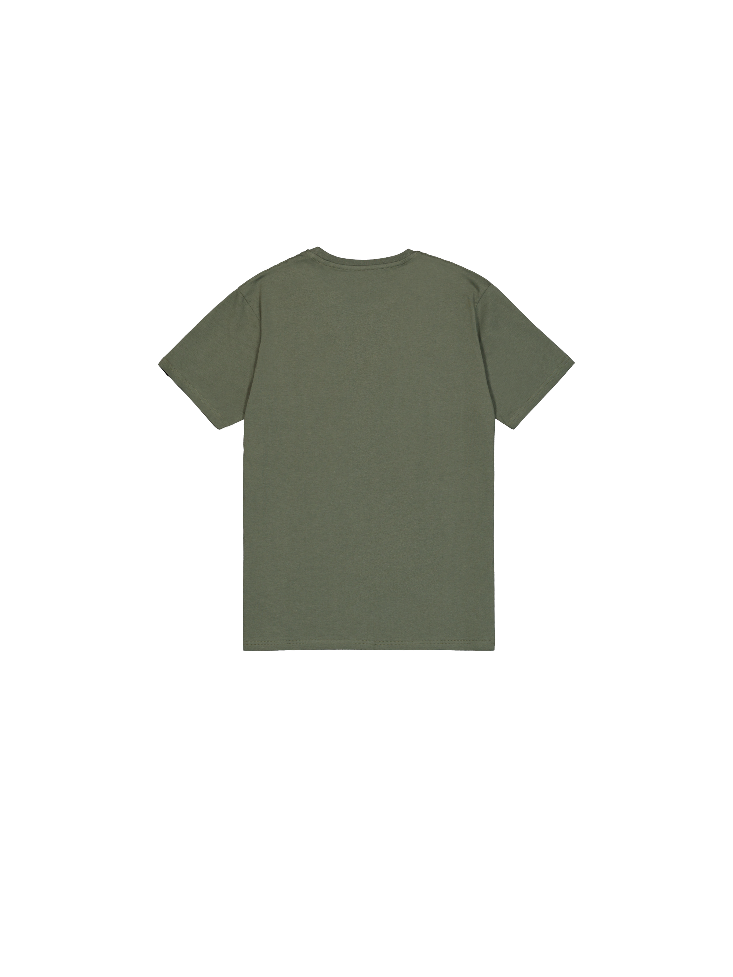 Basic Big Logo Rubber T-Shirt dark olive 100501RB_142_1_flatlay_00002_185748