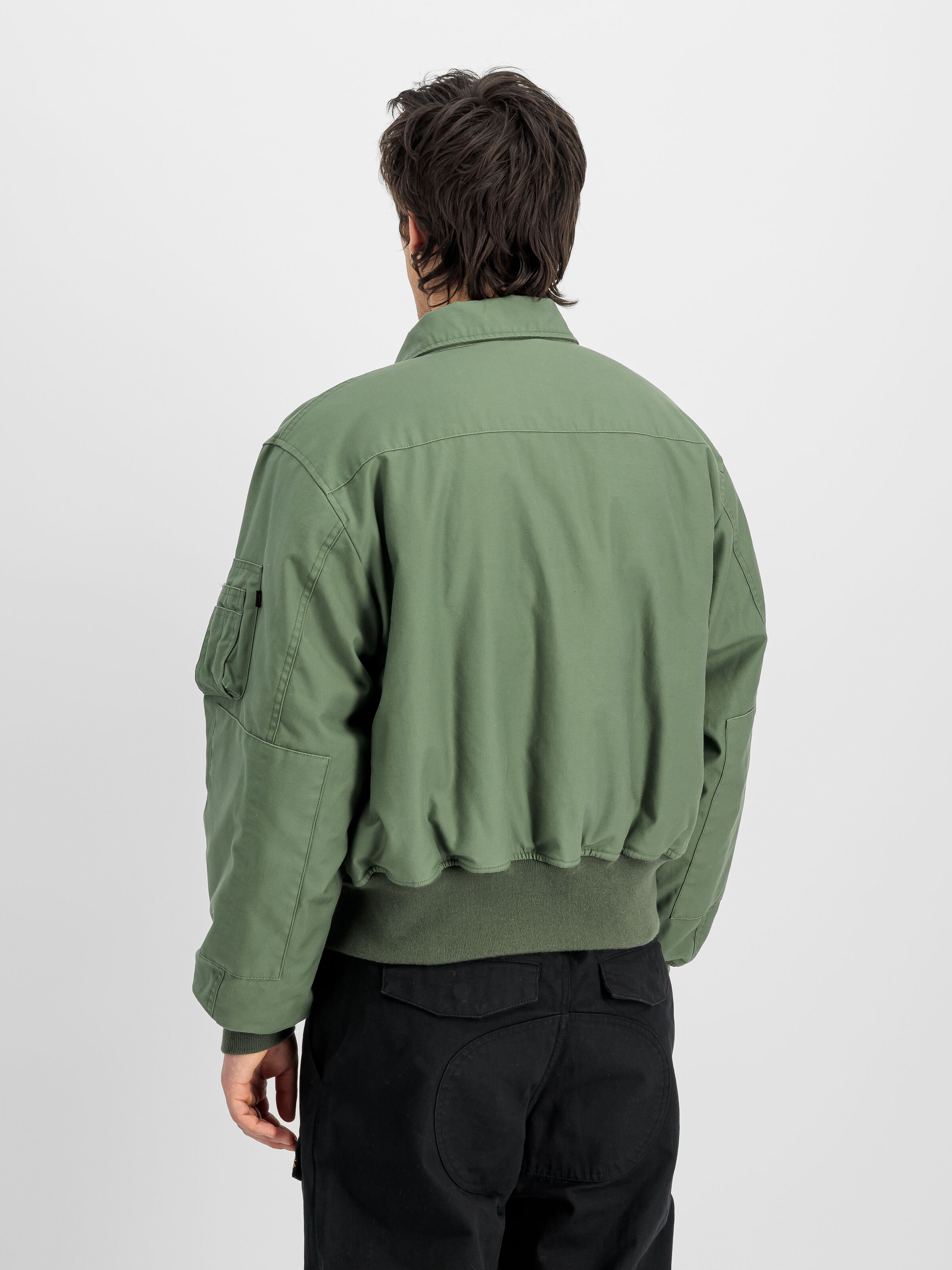 CVC Vintage Bomber Jacket sage-green 268108_01_2_model_00003_232750