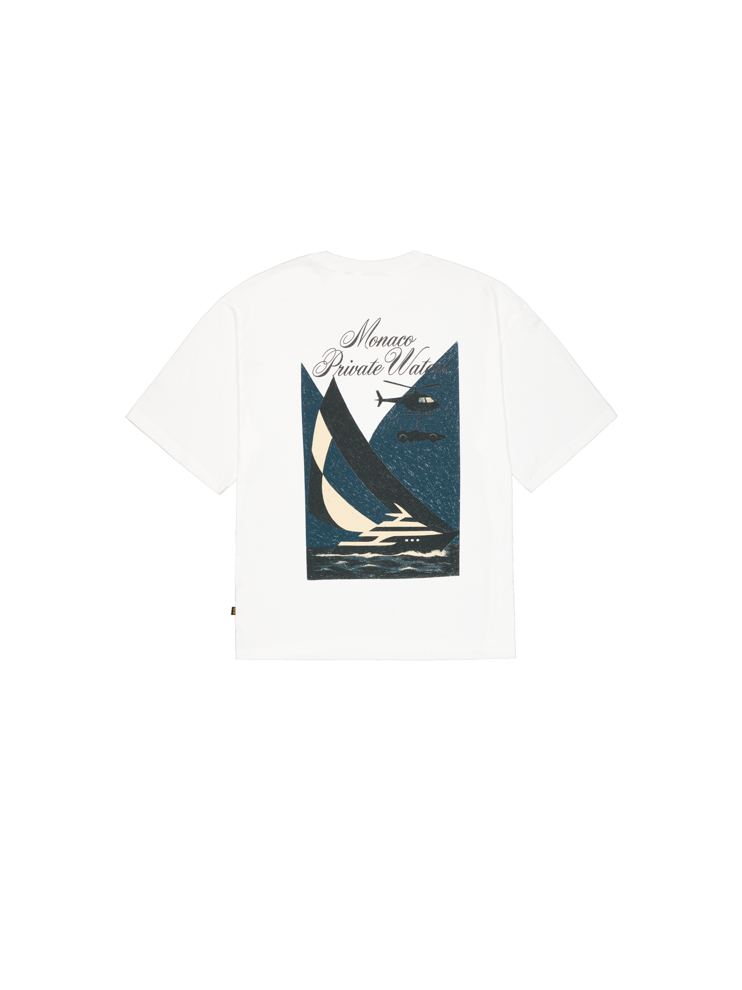 Monaco Grand Prix Private Waters T-Shirt white 156556_09_1_flatlay_00002_181349