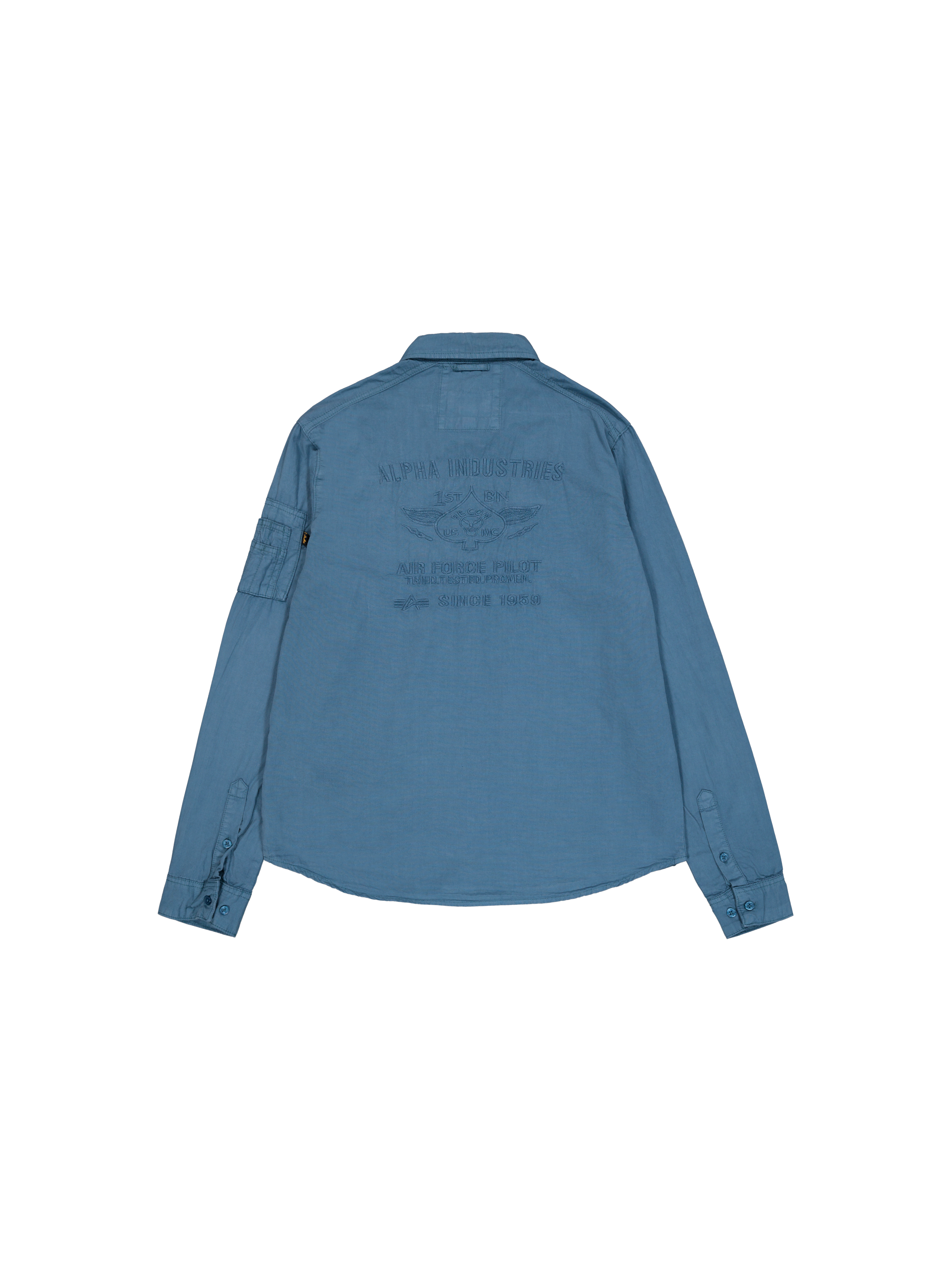 Air Force Embroidery Shirt vintage marine 138422_678_1_flatlay_00002_130002