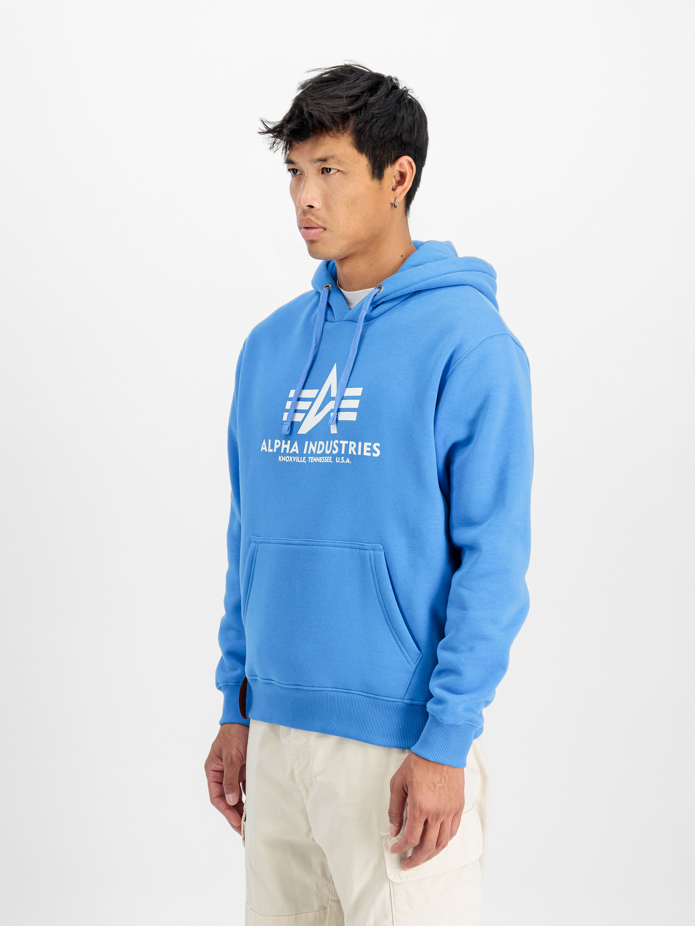 Basic Big Logo Hoodie mediteranian blue 178312_737_2_model_00003_117942