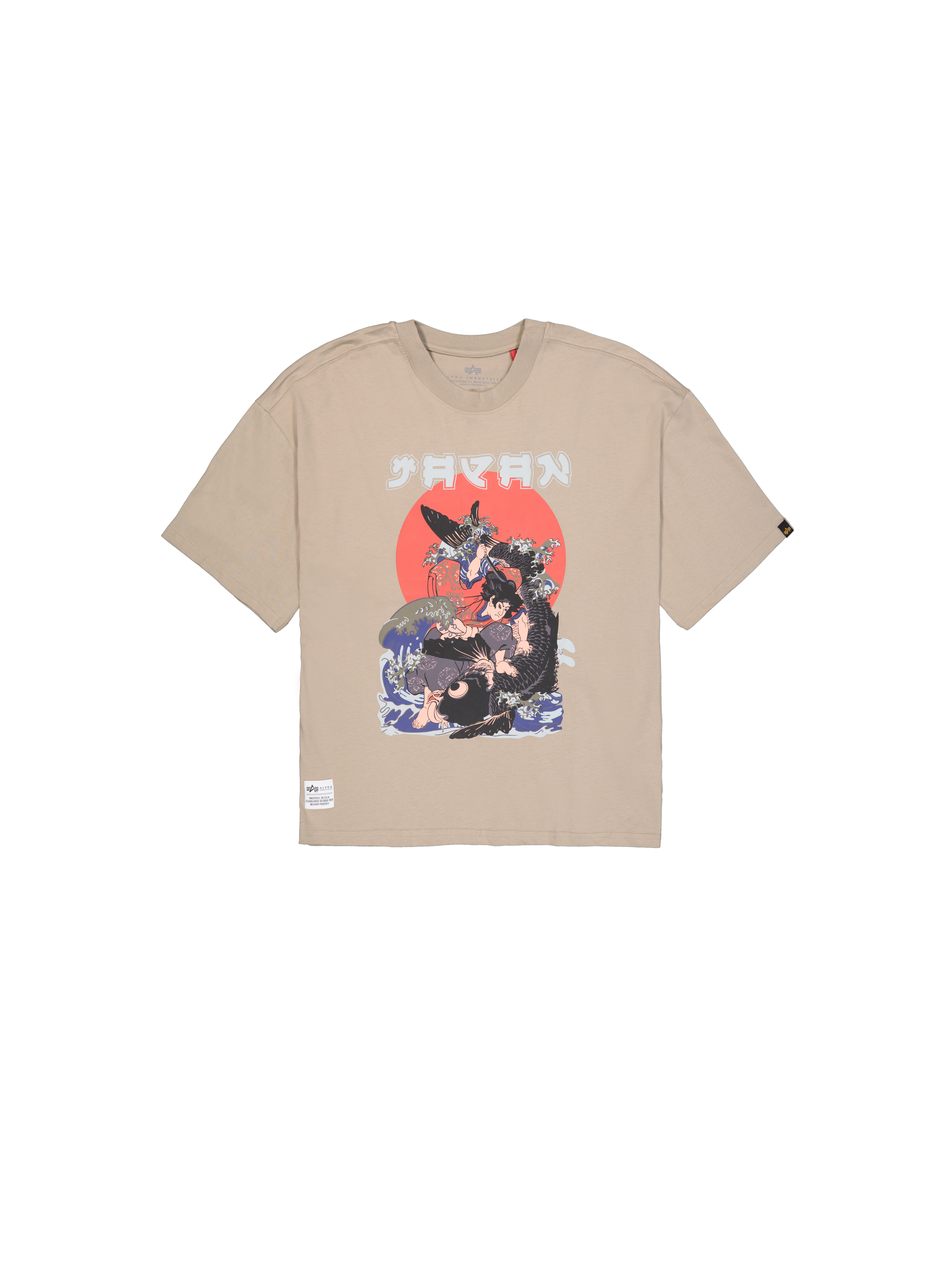 Japan Warrior T-Shirt vintage sand 146500_679_1_flatlay_00001_222382.png